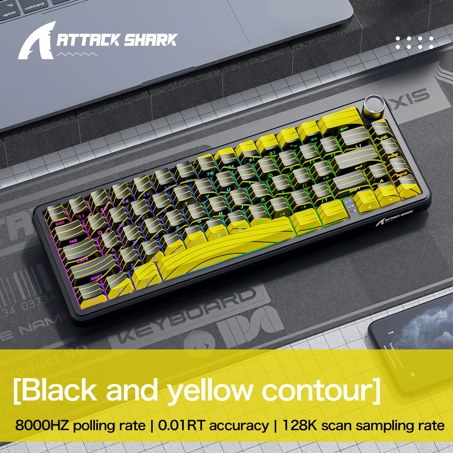 ATTACK SHARK X65PRO HE Rapid Trigger Keyboard 15 ATTACK SHARK X65PRO HE Rapid Trigger Keyboard
