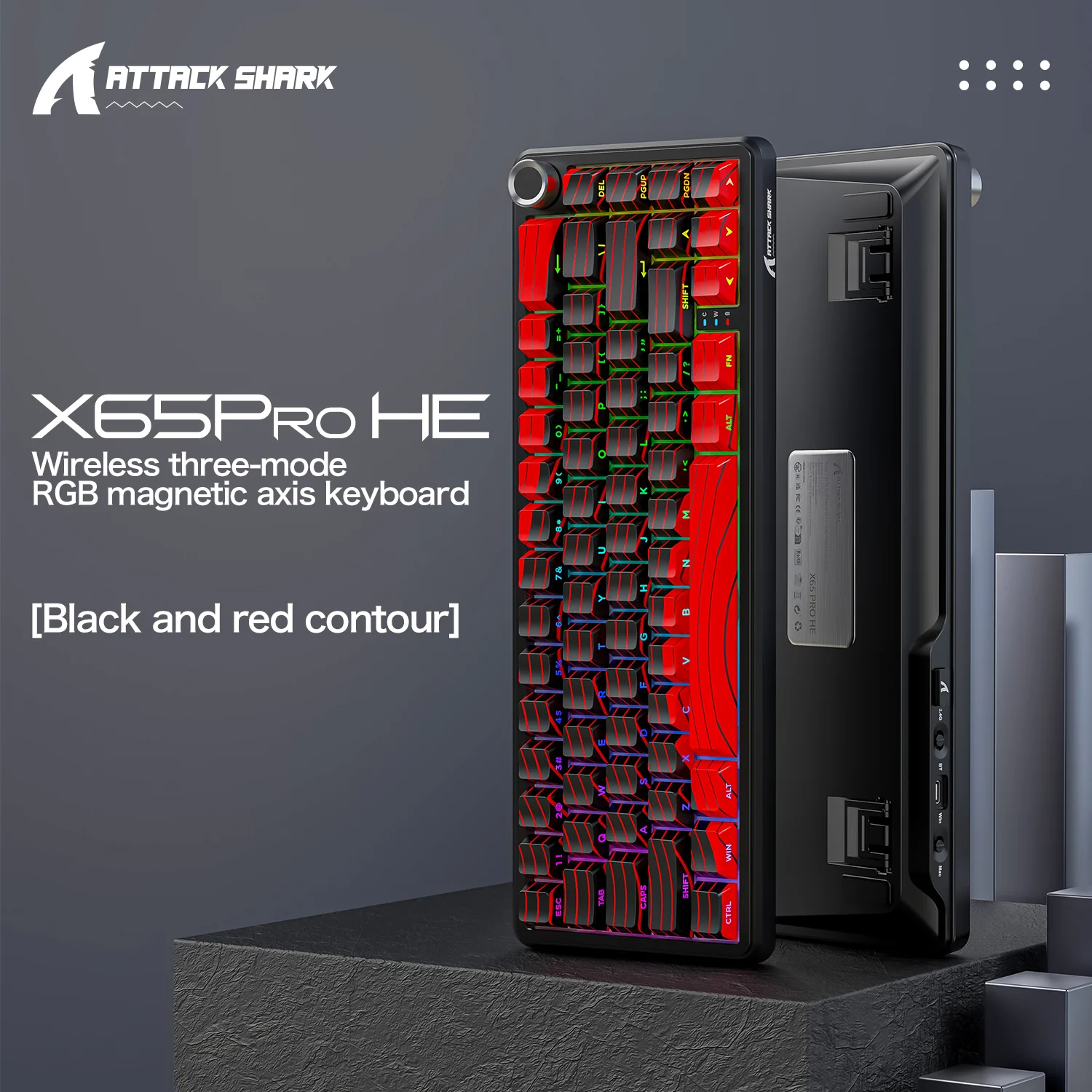 ATTACK SHARK X65PRO HE Rapid Trigger Keyboard 3 ATTACK SHARK X65PRO HE Rapid Trigger Keyboard