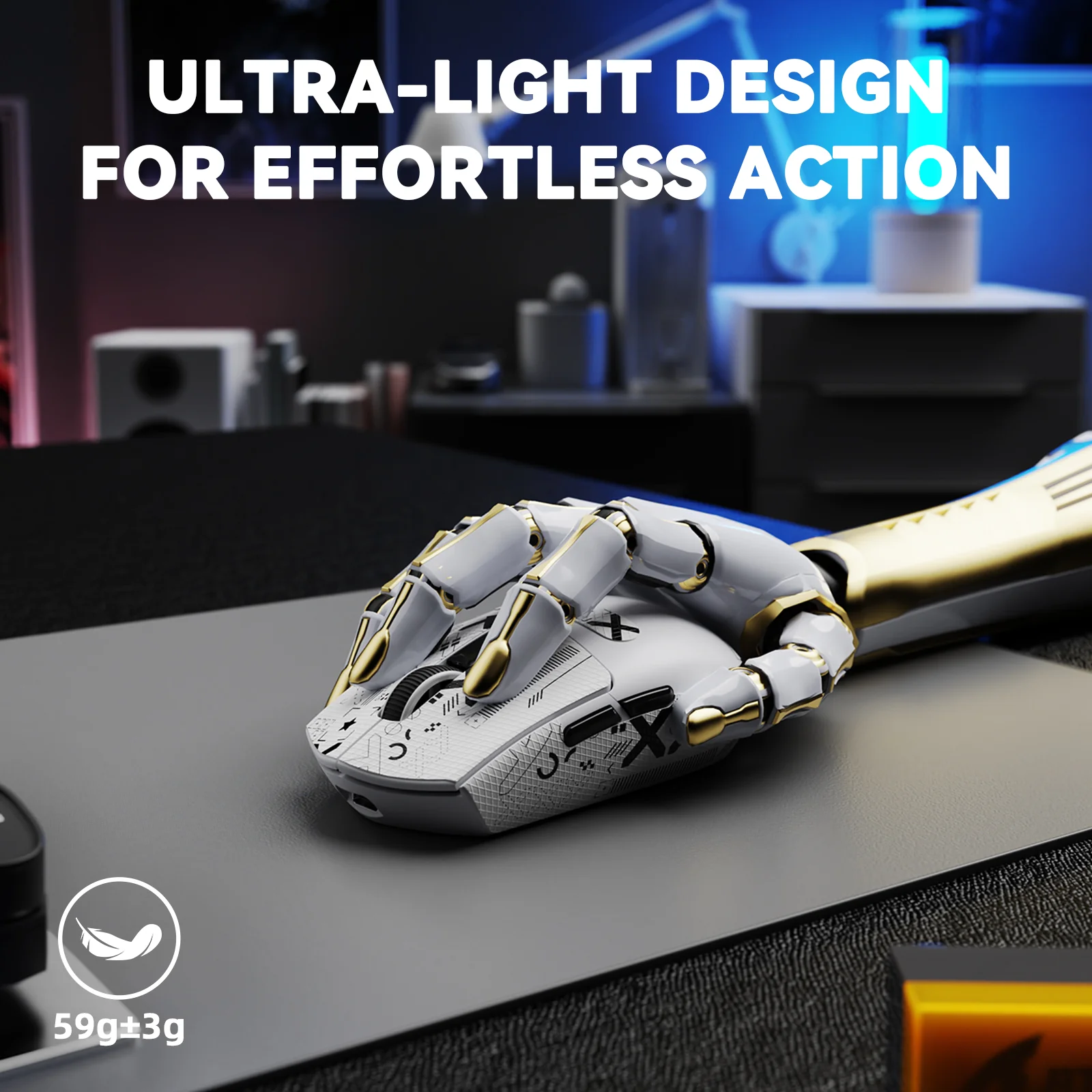 ATTACK SHARK G3PRO Tri-mode Wireless Gaming Mouse with Charge Dock 25000 DPI Ultra Lightweight 37 ATTACK SHARK G3PRO Tri-mode Wireless Gaming Mouse with Charge Dock 25000 DPI Ultra Lightweight