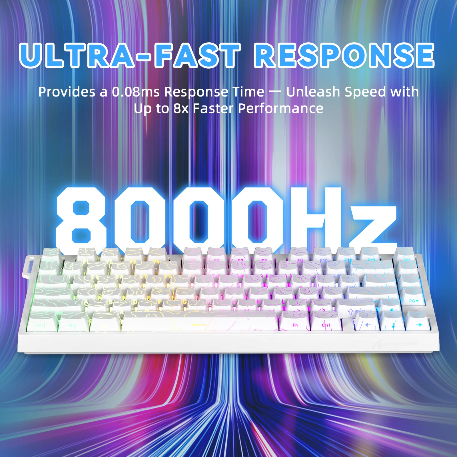 ATTACK SHARK R82 HE Rapid Trigger Keyboard Magnetic Switch with 0.005MM RT 13 ATTACK SHARK R82 HE Rapid Trigger Keyboard Magnetic Switch with 0.005MM RT