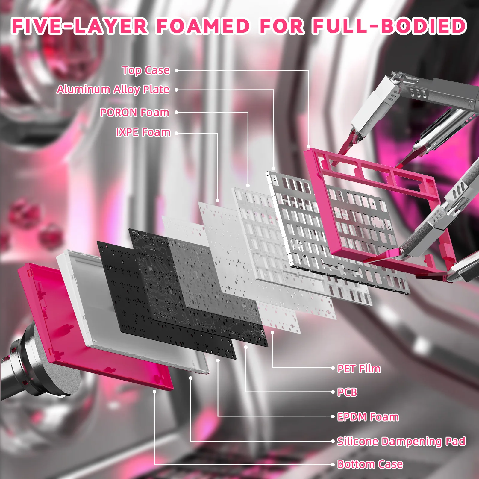 ATTACK SHARK R82 HE Rapid Trigger Keyboard Magnetic Switch with 0.005MM RT 27 ATTACK SHARK R82 HE Rapid Trigger Keyboard Magnetic Switch with 0.005MM RT