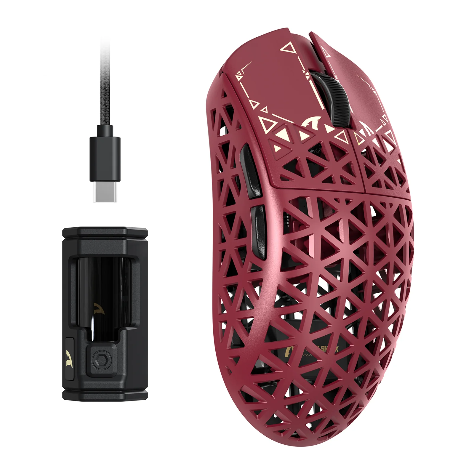 ATTACK SHARK R5 Ultra Carbon Fiber Wireless 8K PAW3950MAX Gaming Mouse 19 ATTACK SHARK R5 Ultra Carbon Fiber Wireless 8K PAW3950MAX Gaming Mouse