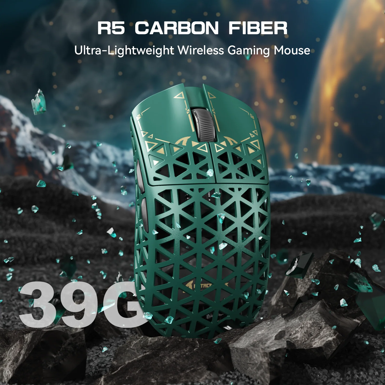 ATTACK SHARK R5 Ultra Carbon Fiber Wireless 8K PAW3950MAX Gaming Mouse 30 ATTACK SHARK R5 Ultra Carbon Fiber Wireless 8K PAW3950MAX Gaming Mouse