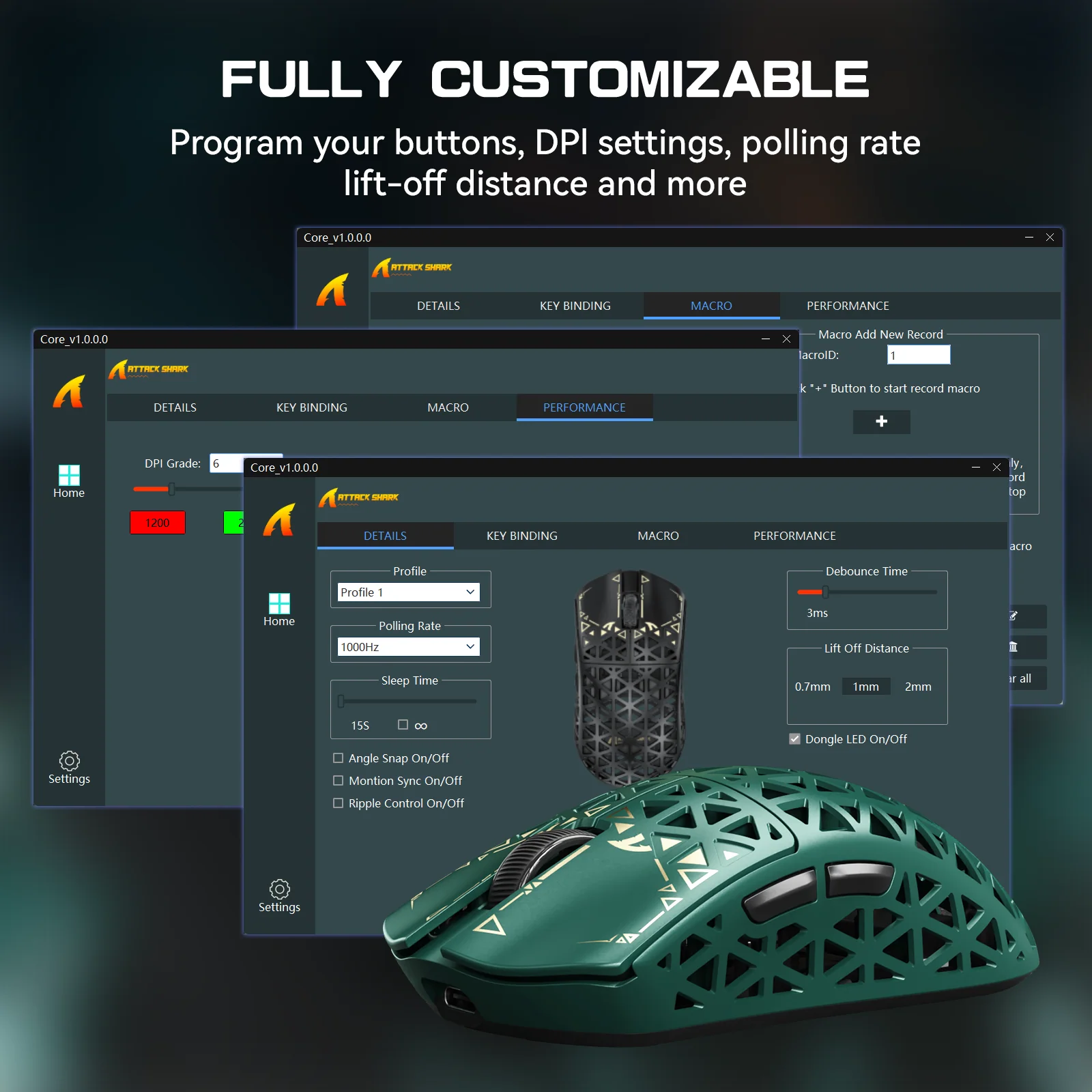 ATTACK SHARK R5 Ultra Carbon Fiber Wireless 8K PAW3950MAX Gaming Mouse 34 ATTACK SHARK R5 Ultra Carbon Fiber Wireless 8K PAW3950MAX Gaming Mouse