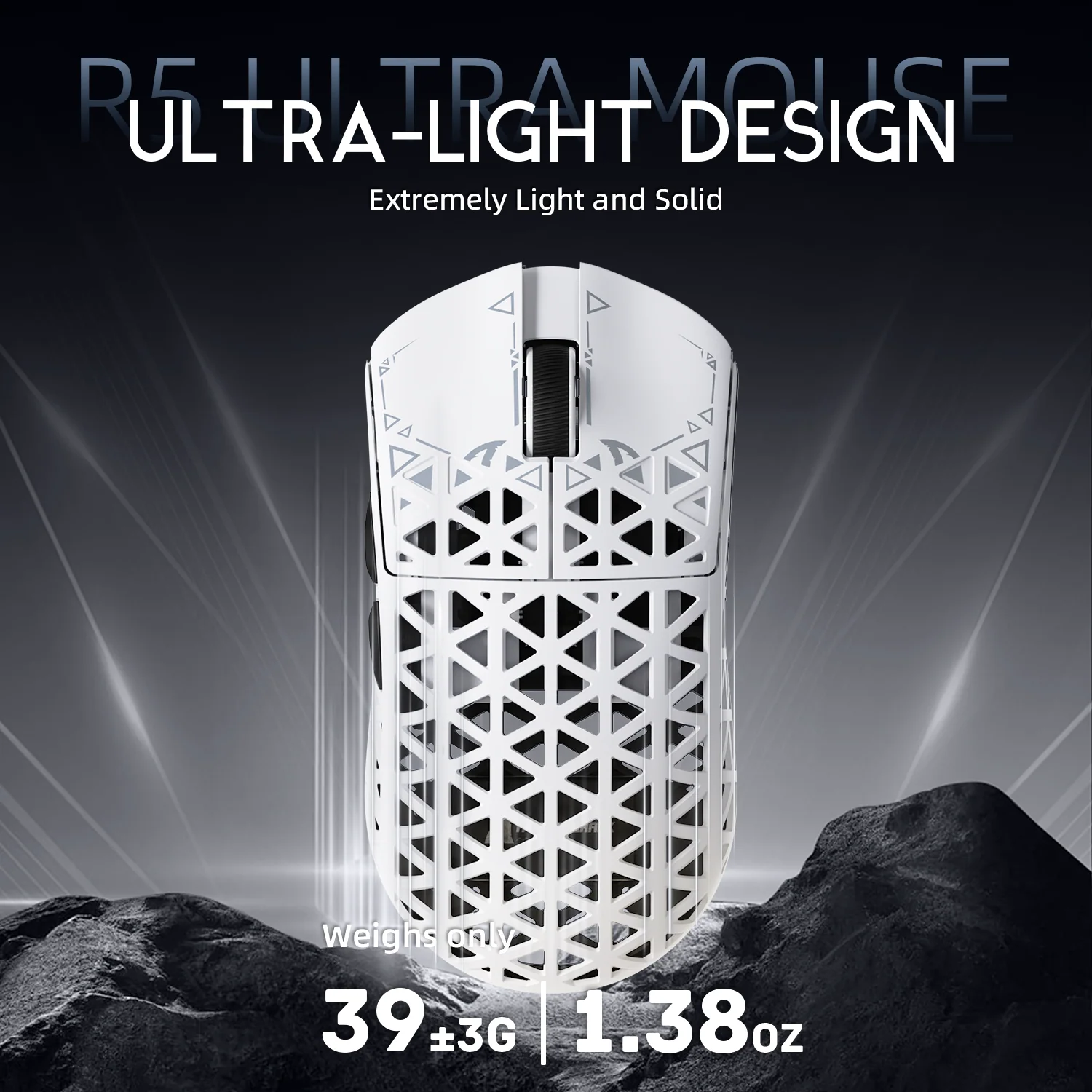 ATTACK SHARK R5 Ultra Carbon Fiber Wireless 8K PAW3950MAX Gaming Mouse with 8K Coiled Cable 14 ATTACK SHARK R5 Ultra Carbon Fiber Wireless 8K PAW3950MAX Gaming Mouse with 8K Coiled Cable