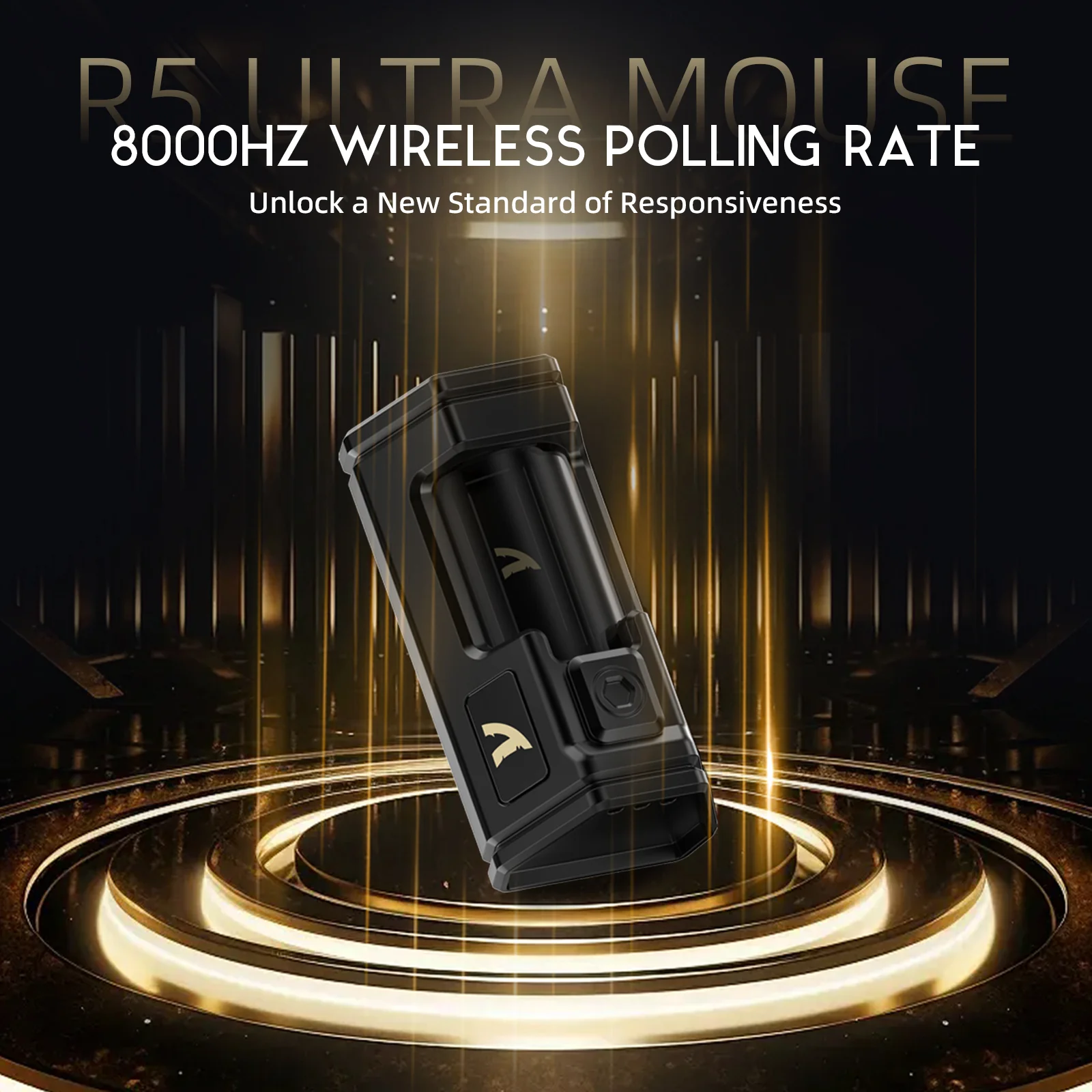 ATTACK SHARK R5 Ultra Carbon Fiber Wireless 8K PAW3950MAX Gaming Mouse with 8K Coiled Cable 6 ATTACK SHARK R5 Ultra Carbon Fiber Wireless 8K PAW3950MAX Gaming Mouse with 8K Coiled Cable