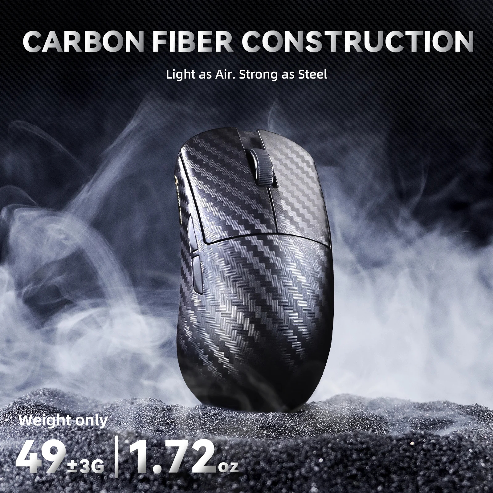 ATTACK SHARK R11 ULTRA Carbon Fiber Wireless 8K PAW3950MAX Gaming Mouse 11 ATTACK SHARK R11 ULTRA Carbon Fiber Wireless 8K PAW3950MAX Gaming Mouse