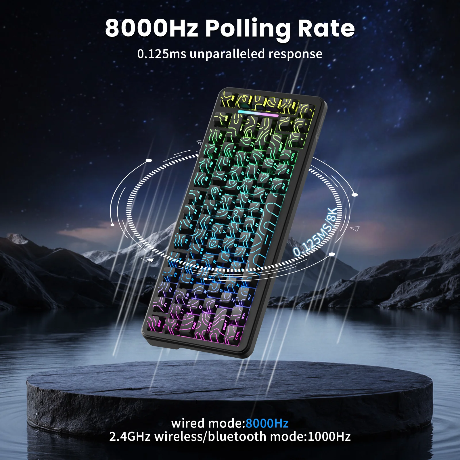 ATTACK SHARK X82PRO HE Magnetic Keyboard With C01Ultra RGB Coiled Cable 17 ATTACK SHARK X82PRO HE Magnetic Keyboard With C01Ultra RGB Coiled Cable