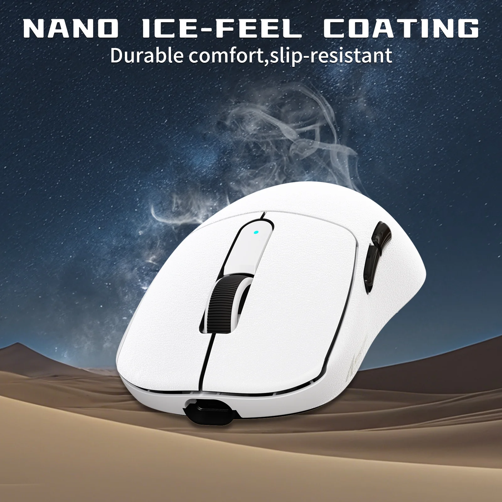 ATTACK SHARK V5 8KHz Wireless PAW3950MAX Gaming Mouse with C06 Ultra Cable 8 ATTACK SHARK V5 8KHz Wireless PAW3950MAX Gaming Mouse with C06 Ultra Cable