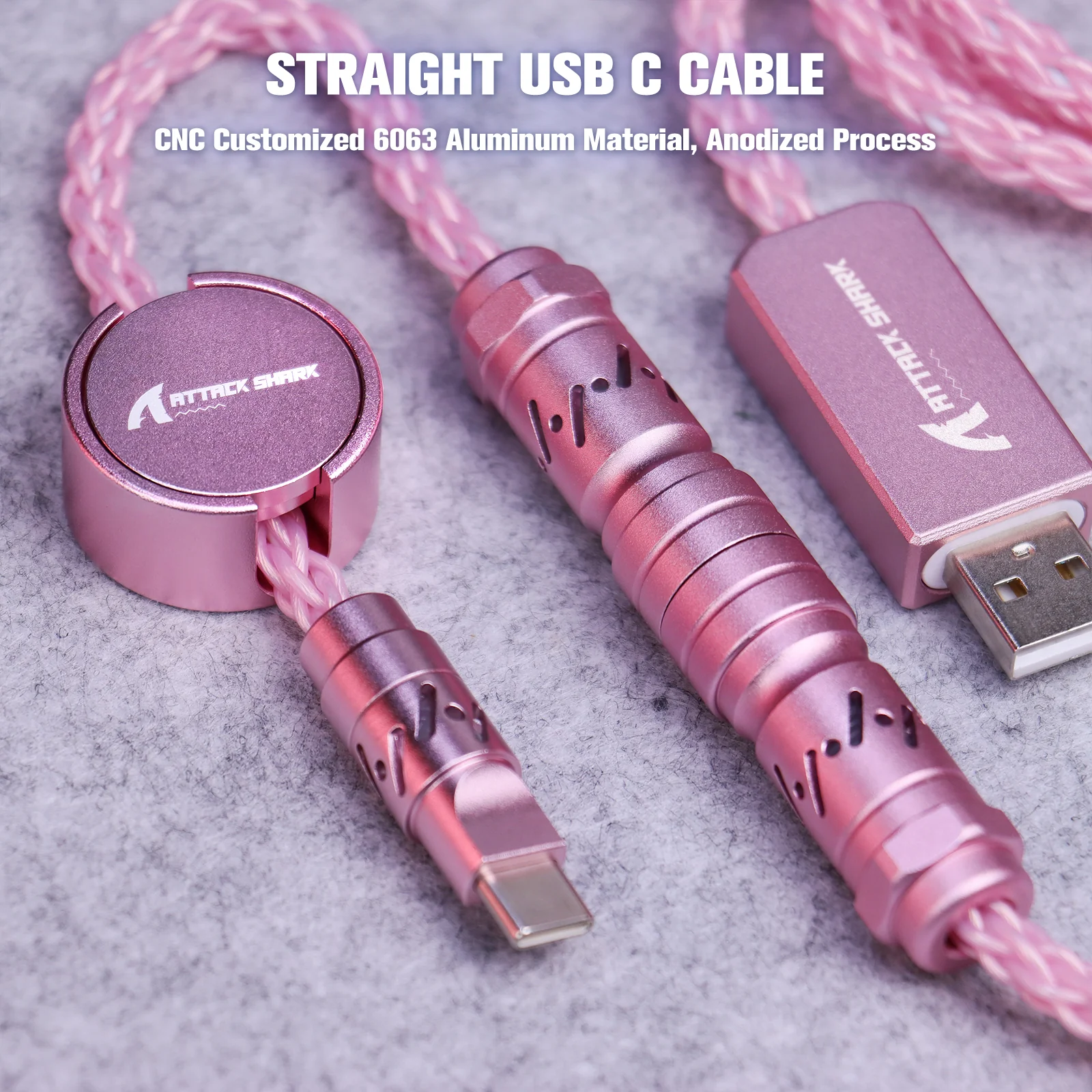 ATTACK SHARK C07 Custom Aviator Cable for 8KHz Magnetic Keyboard