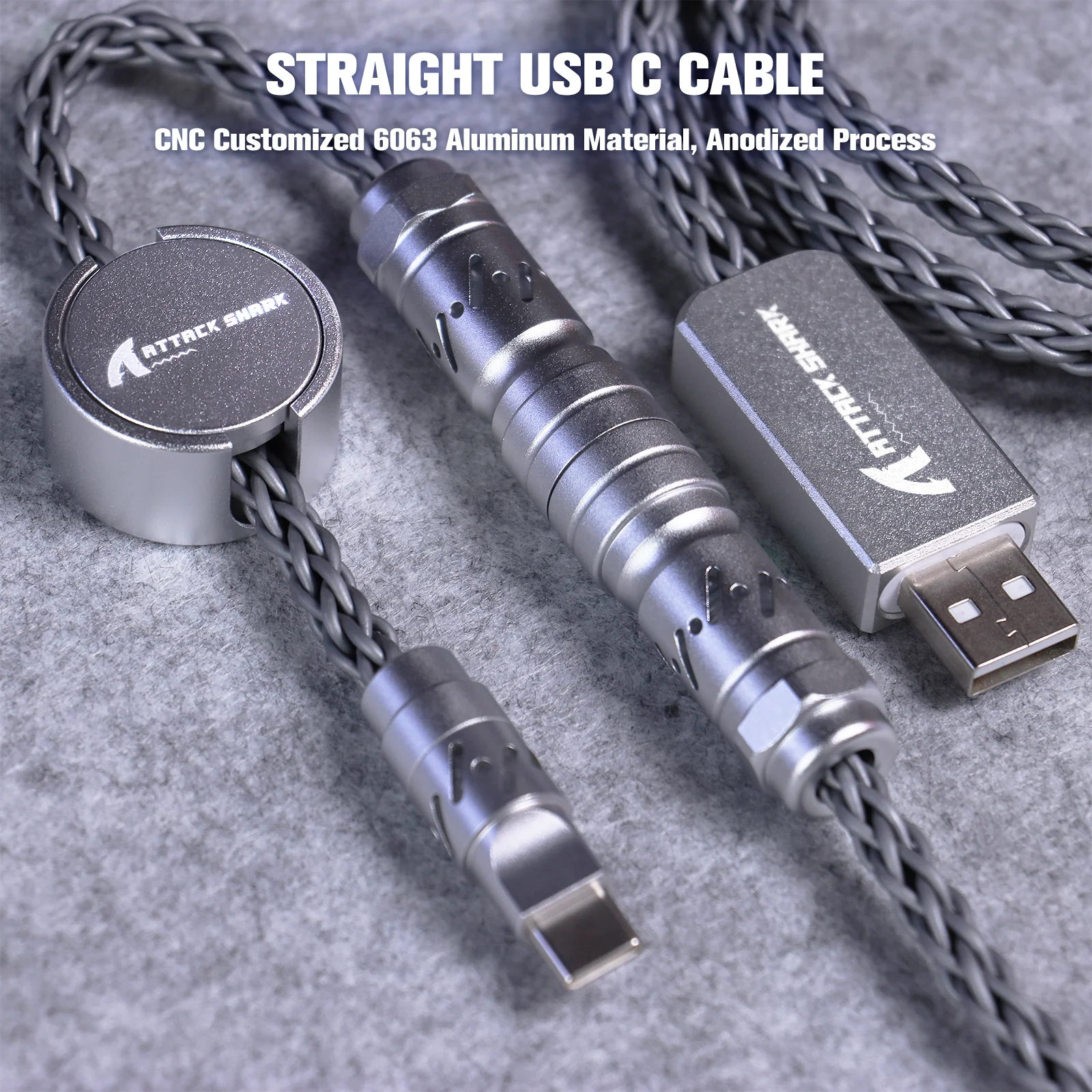 ATTACK SHARK C07 Custom Aviator Cable for 8KHz Magnetic Keyboard