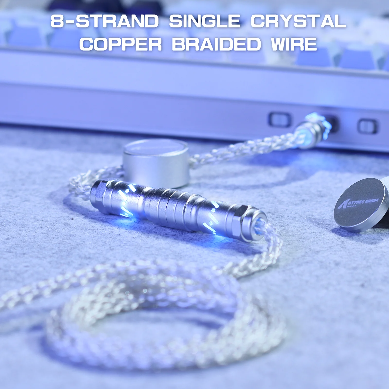 ATTACK SHARK C07 Custom Aviator Cable for 8KHz Magnetic Keyboard