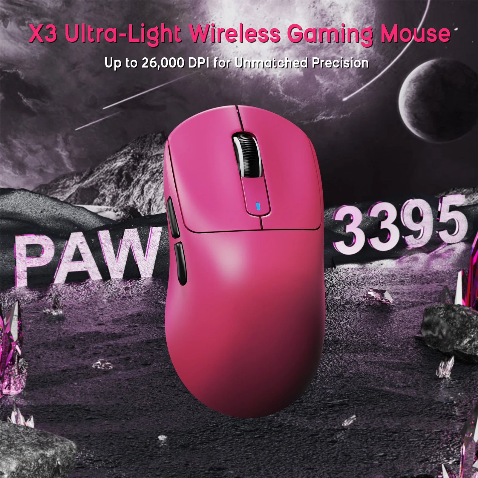 ATTACK SHARK X68HE Magnetic Keyboard With X3 Gaming Mouse Set 44 ATTACK SHARK X68HE Magnetic Keyboard With X3 Gaming Mouse Set