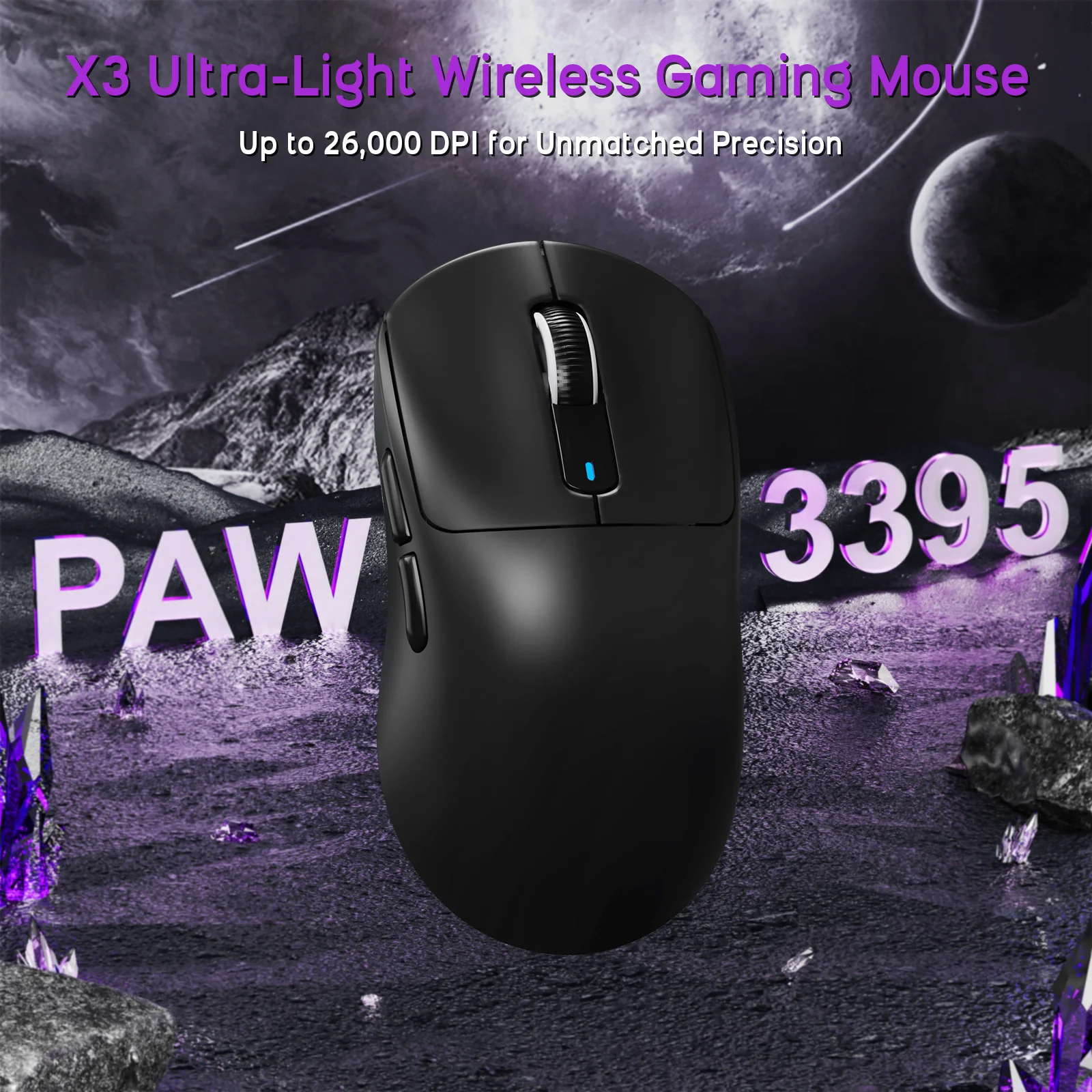 ATTACK SHARK X68HE Magnetic Keyboard With X3 Gaming Mouse Set 8 ATTACK SHARK X68HE Magnetic Keyboard With X3 Gaming Mouse Set
