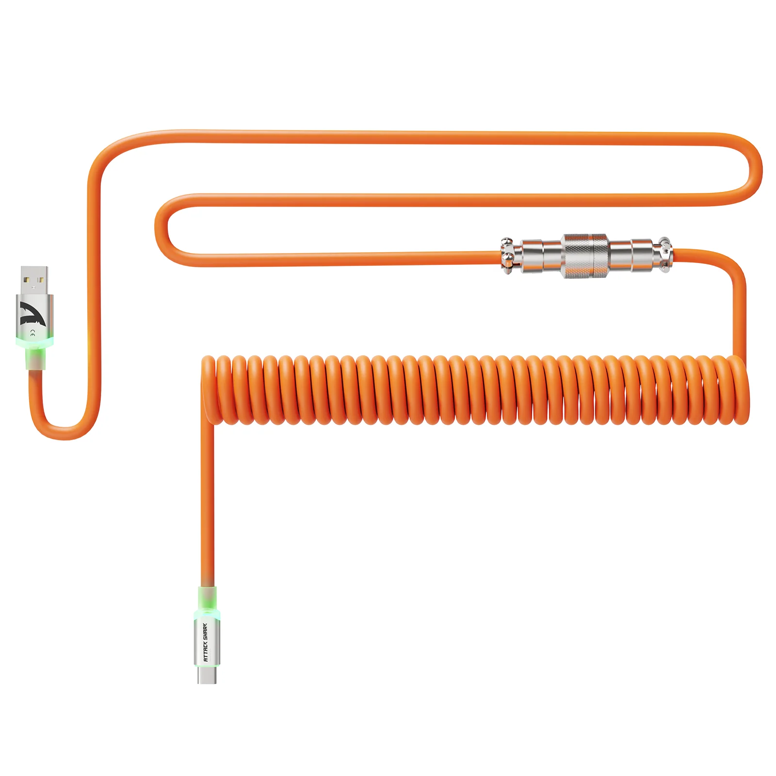 ATTACK SHARK C01Ultra Custom Aviator Cable for 8KHz Magnetic Keyboard 11 ATTACK SHARK C01Ultra Custom Aviator Cable for 8KHz Magnetic Keyboard