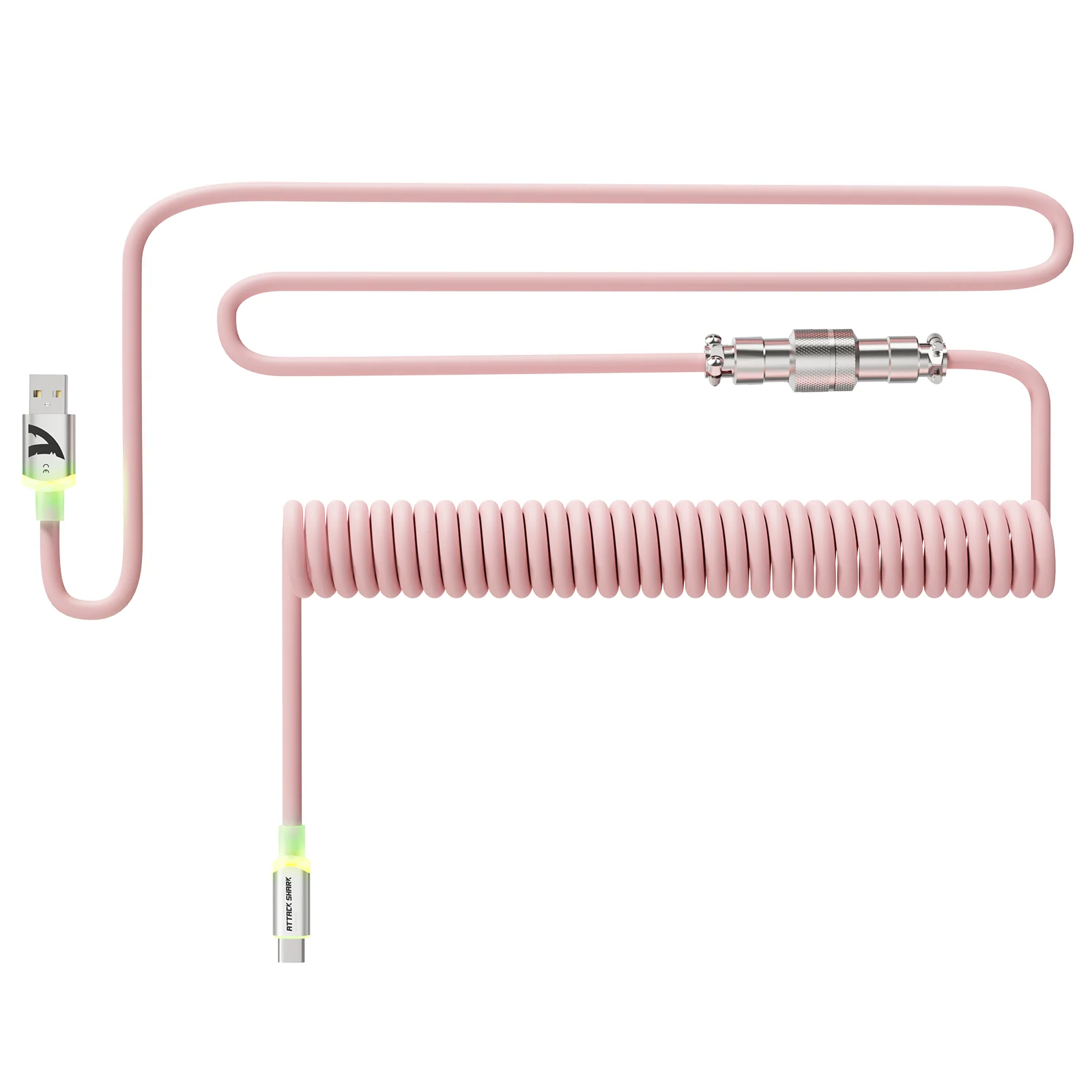 ATTACK SHARK C01Ultra Custom Aviator Cable for 8KHz Magnetic Keyboard 41 ATTACK SHARK C01Ultra Custom Aviator Cable for 8KHz Magnetic Keyboard