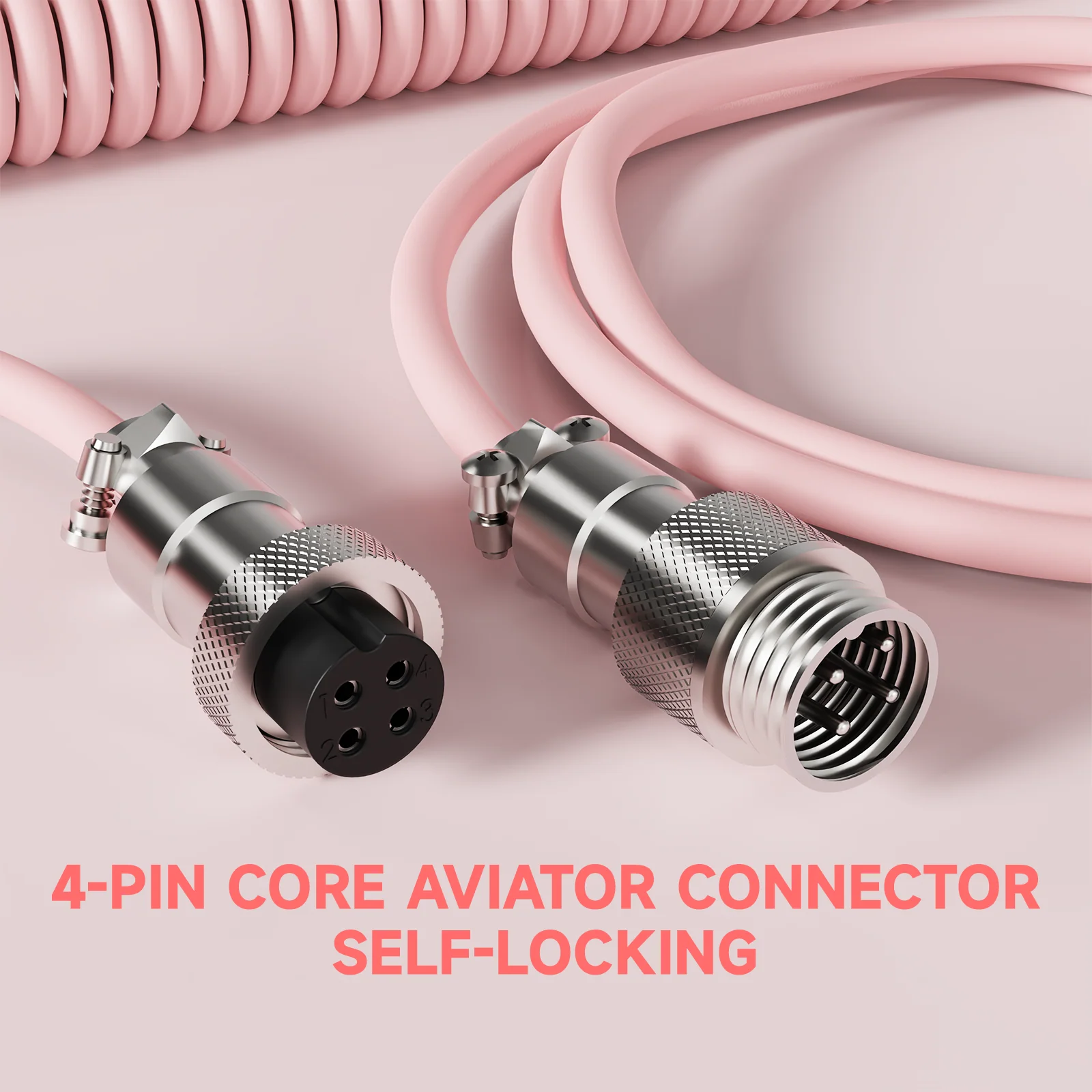 ATTACK SHARK C01Ultra Custom Aviator Cable for 8KHz Magnetic Keyboard 46 ATTACK SHARK C01Ultra Custom Aviator Cable for 8KHz Magnetic Keyboard