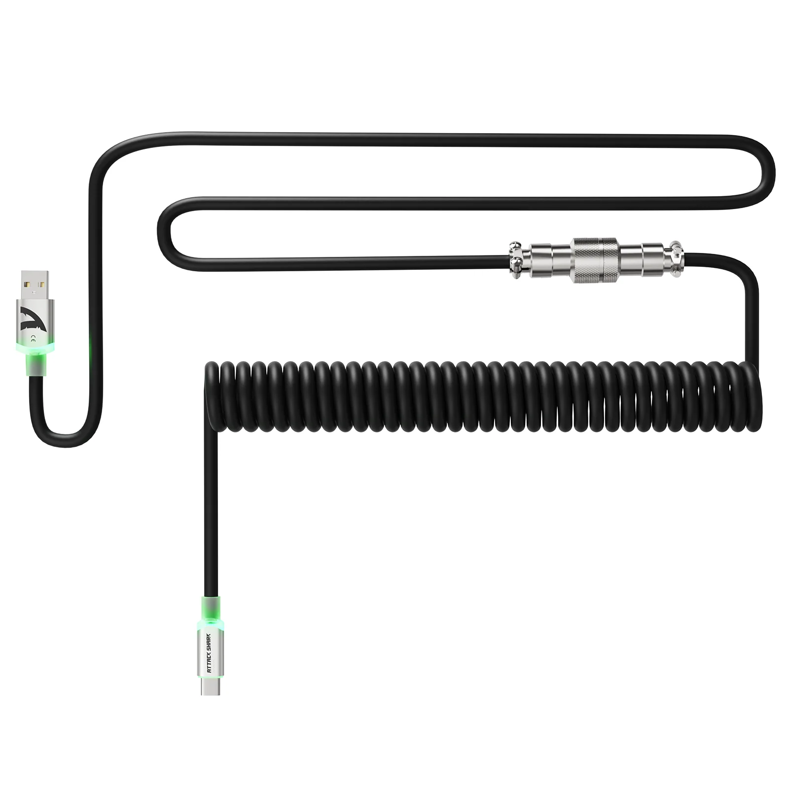 ATTACK SHARK C01Ultra Custom Aviator Cable for 8KHz Magnetic Keyboard 51 ATTACK SHARK C01Ultra Custom Aviator Cable for 8KHz Magnetic Keyboard