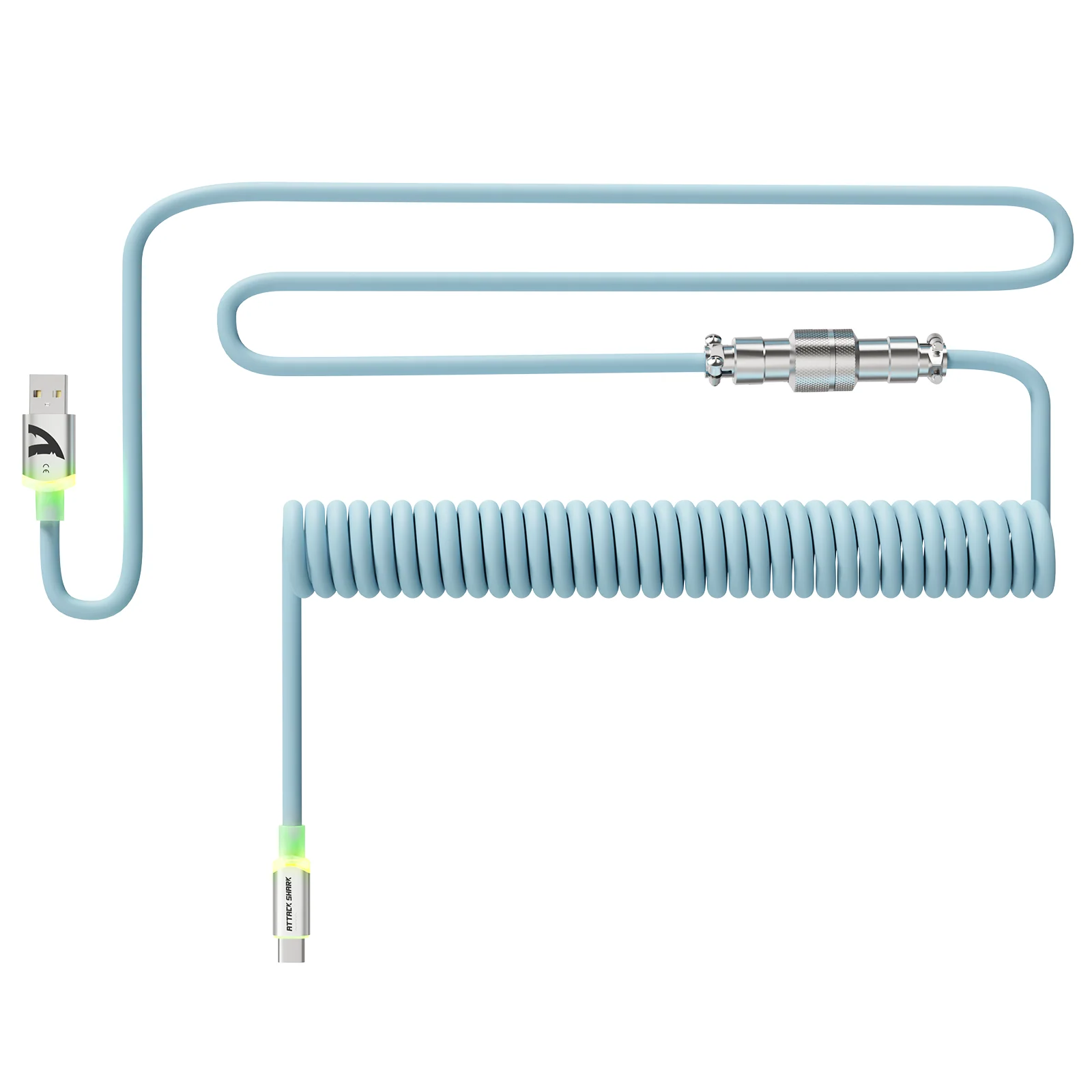 ATTACK SHARK C01Ultra Custom Aviator Cable for 8KHz Magnetic Keyboard 71 ATTACK SHARK C01Ultra Custom Aviator Cable for 8KHz Magnetic Keyboard