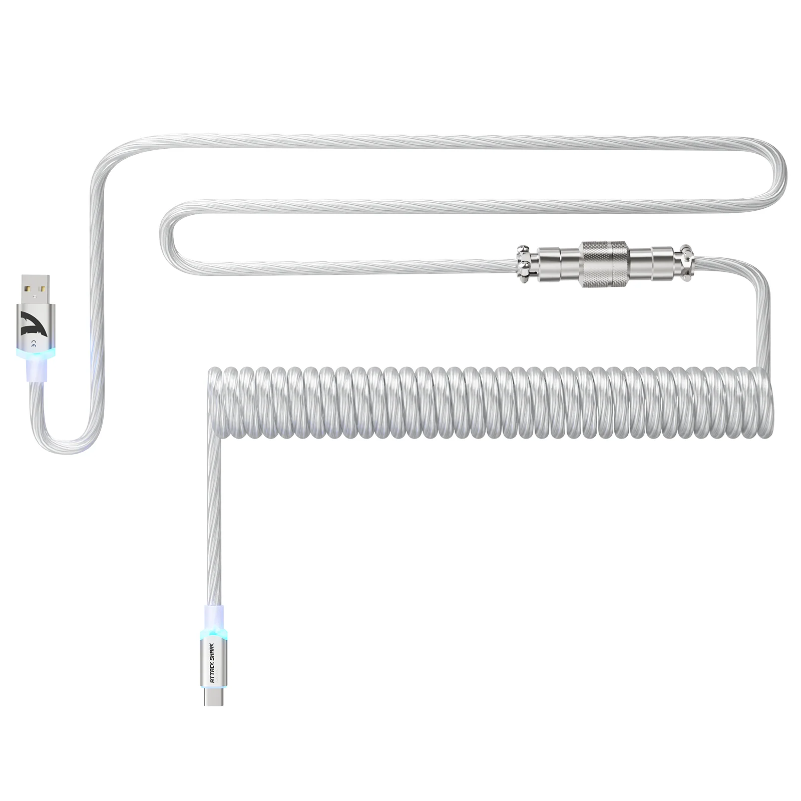 ATTACK SHARK C01Ultra Custom Aviator Cable for 8KHz Magnetic Keyboard 81 ATTACK SHARK C01Ultra Custom Aviator Cable for 8KHz Magnetic Keyboard