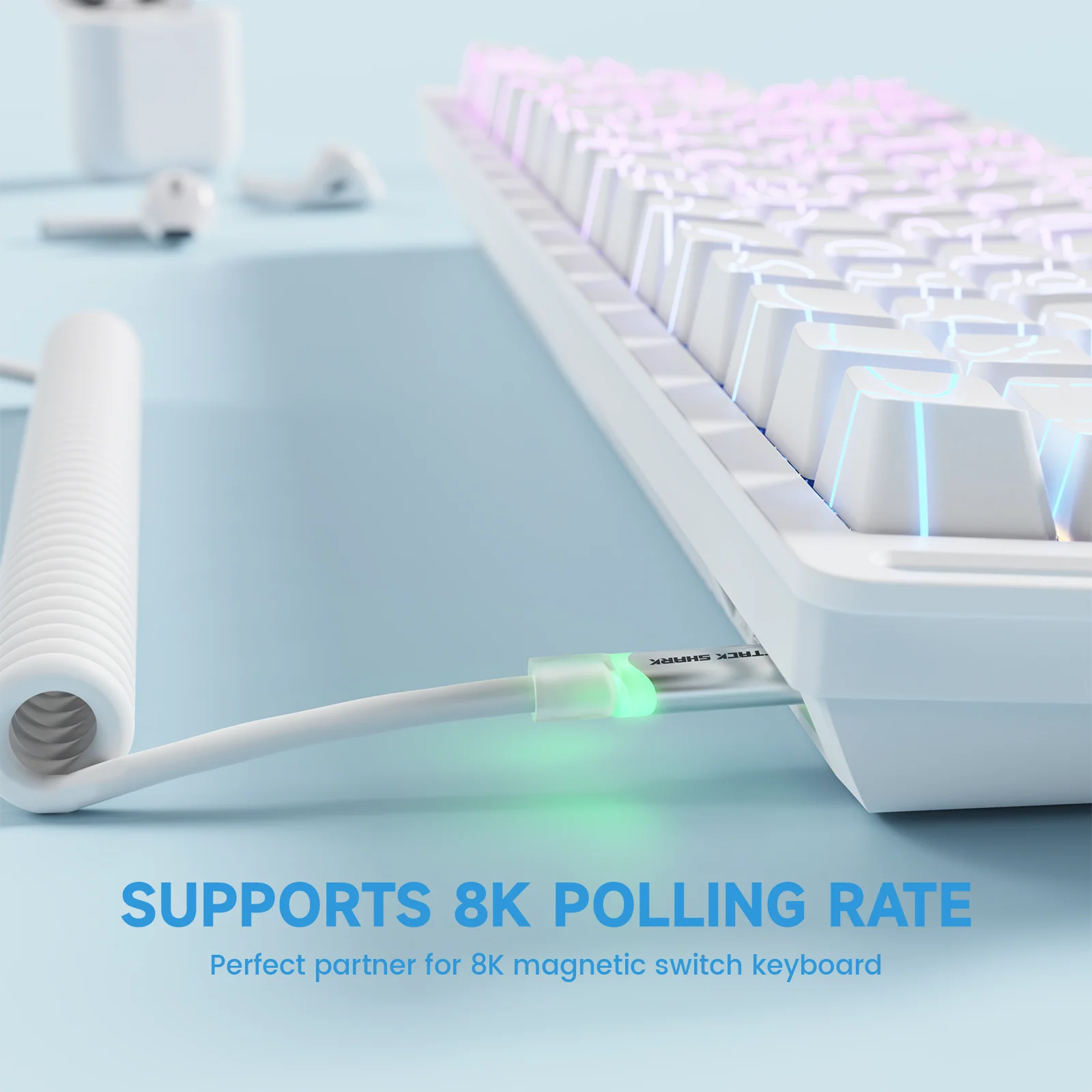 ATTACK SHARK C01Ultra Custom Aviator Cable for 8KHz Magnetic Keyboard 9 ATTACK SHARK C01Ultra Custom Aviator Cable for 8KHz Magnetic Keyboard