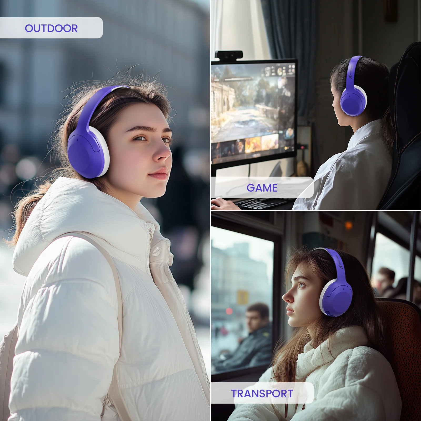 ATTACK SHARK G300 ANC Foldable Ultra-Light Dual-Mode Headphones 27 ATTACK SHARK G300 ANC Foldable Ultra-Light Dual-Mode Headphones