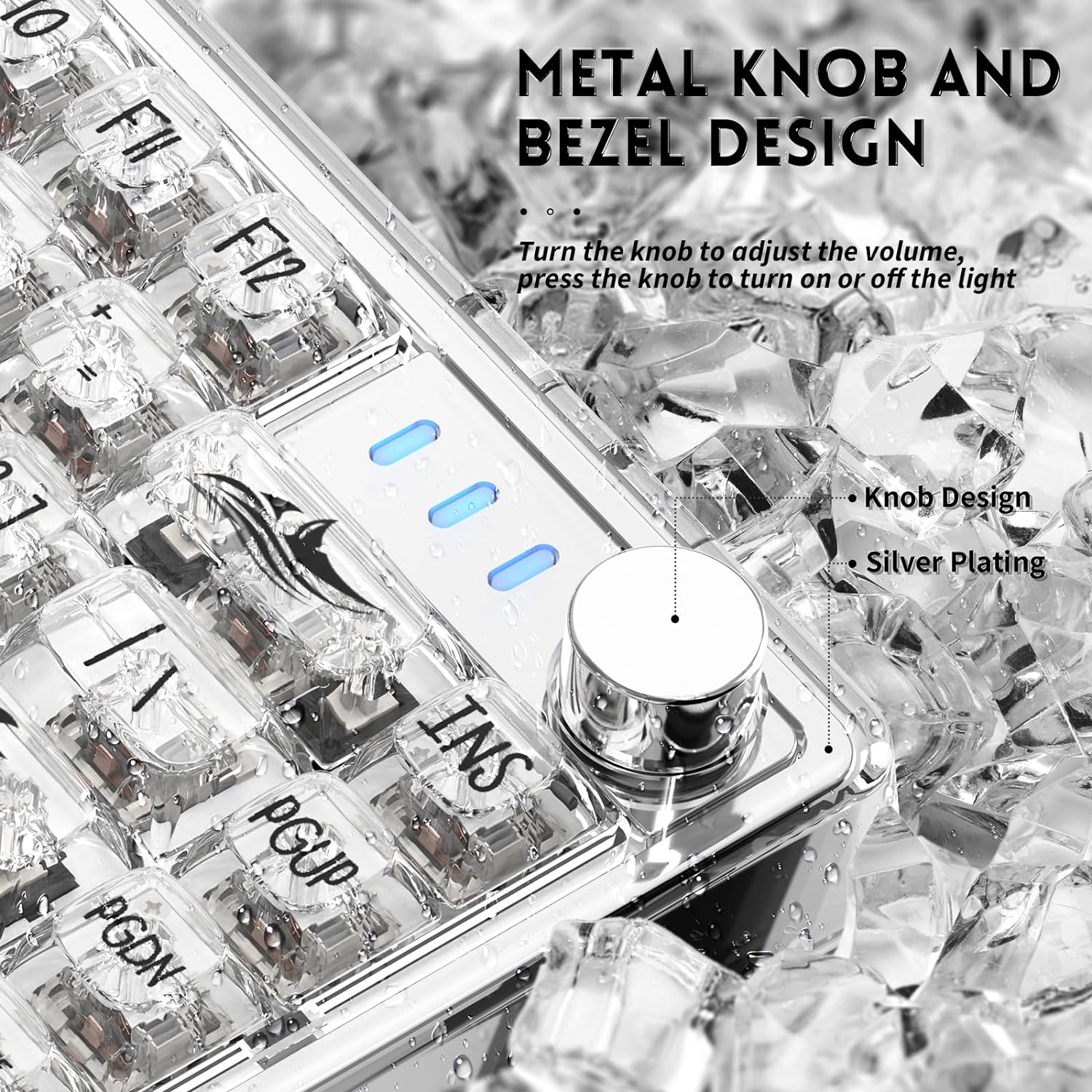 ATTACK SHARK K75 Transparent Mechanical Keyboard 6 ATTACK SHARK K75 Transparent Mechanical Keyboard