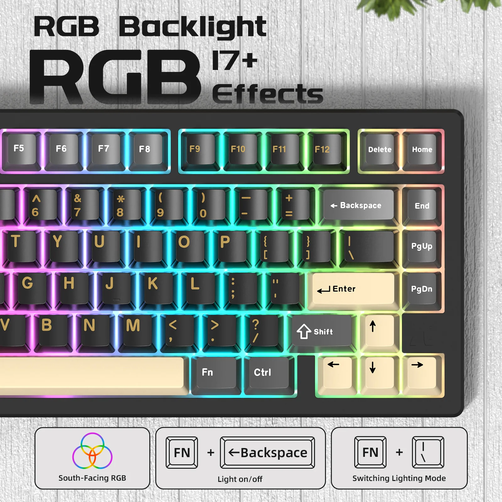 ATTACK SHARK X75 Full Aluminum Keyboard