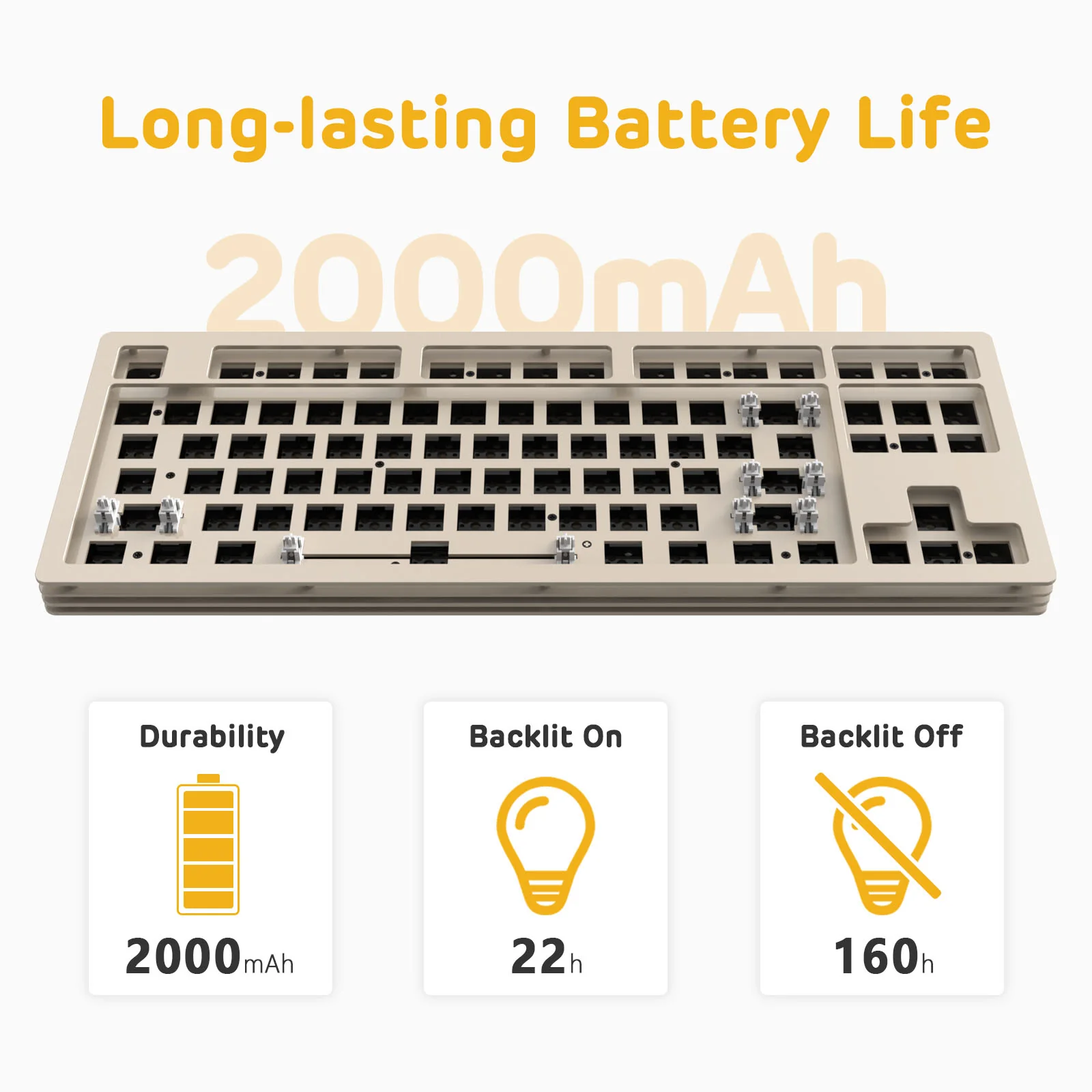 ATTACK SHARK x AJAZZ AKC087 Multi-layer CNC Aluminum Mechanical Keyboard 26 ATTACK SHARK x AJAZZ AKC087 Multi-layer CNC Aluminum Mechanical Keyboard