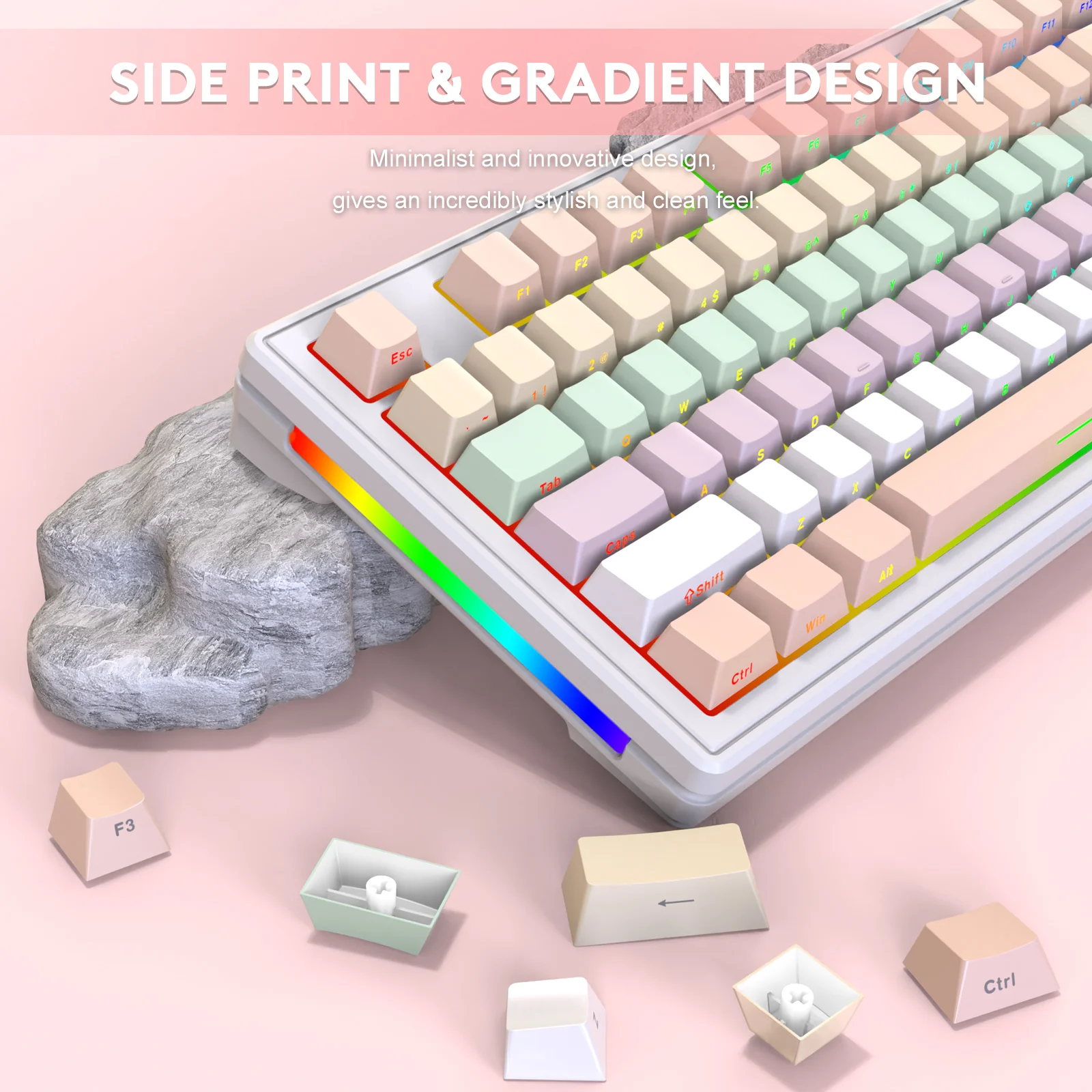 ATTACK SHARK M87 Wireless Mechanical Keyboard 13 ATTACK SHARK M87 Wireless Mechanical Keyboard