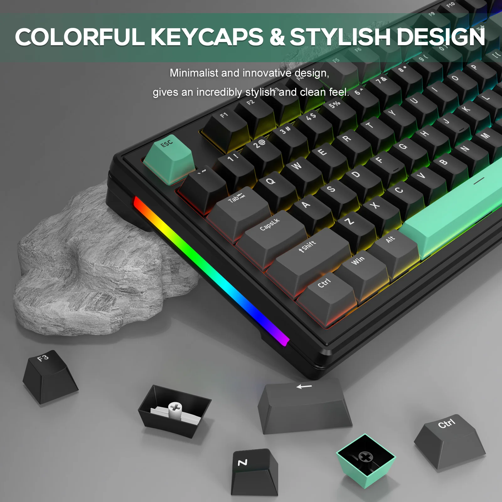 ATTACK SHARK M87 Wireless Mechanical Keyboard 22 ATTACK SHARK M87 Wireless Mechanical Keyboard