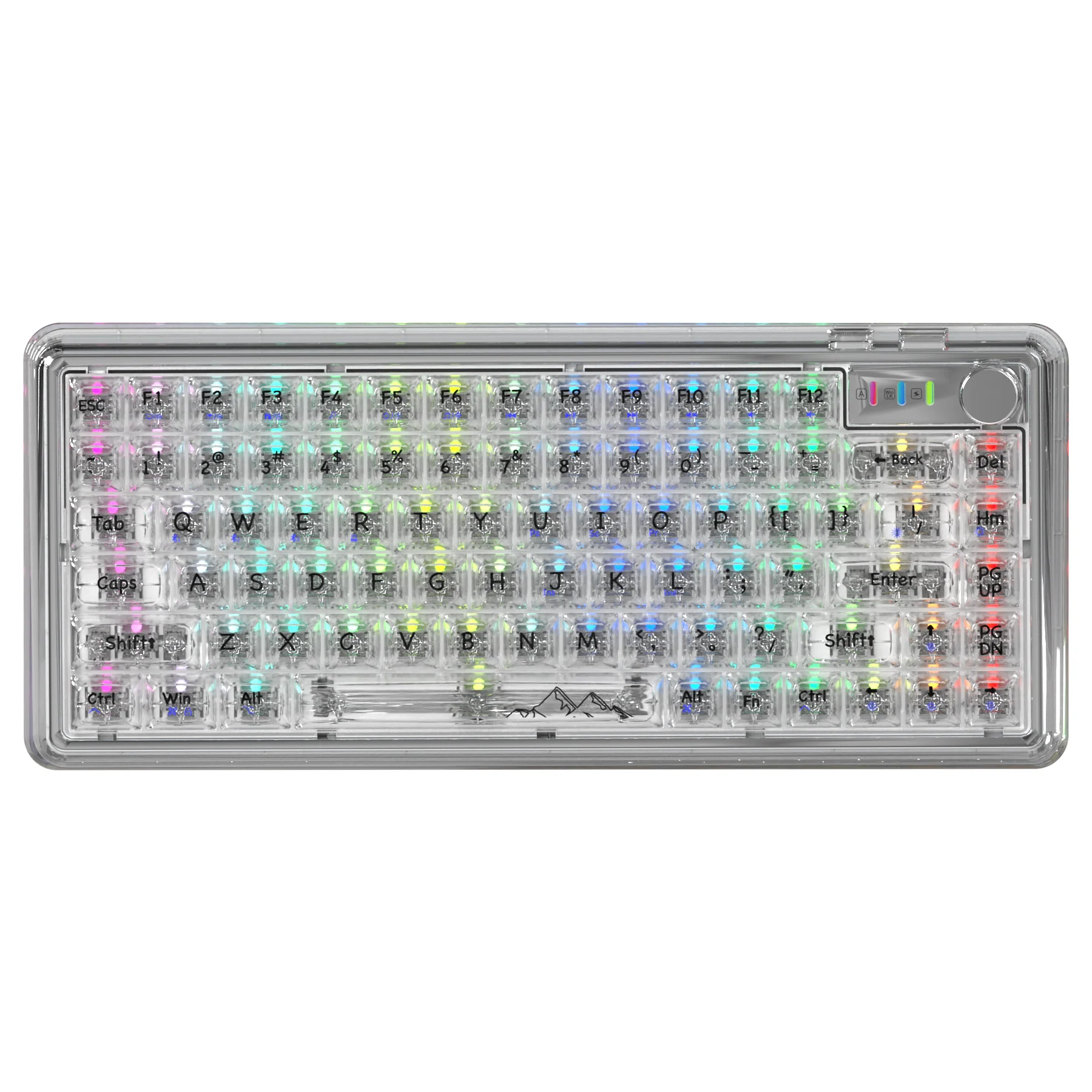 ATTACK SHARK K75 Pro Transparent Mechanical Keyboard 10 ATTACK SHARK K75 Pro Transparent Mechanical Keyboard