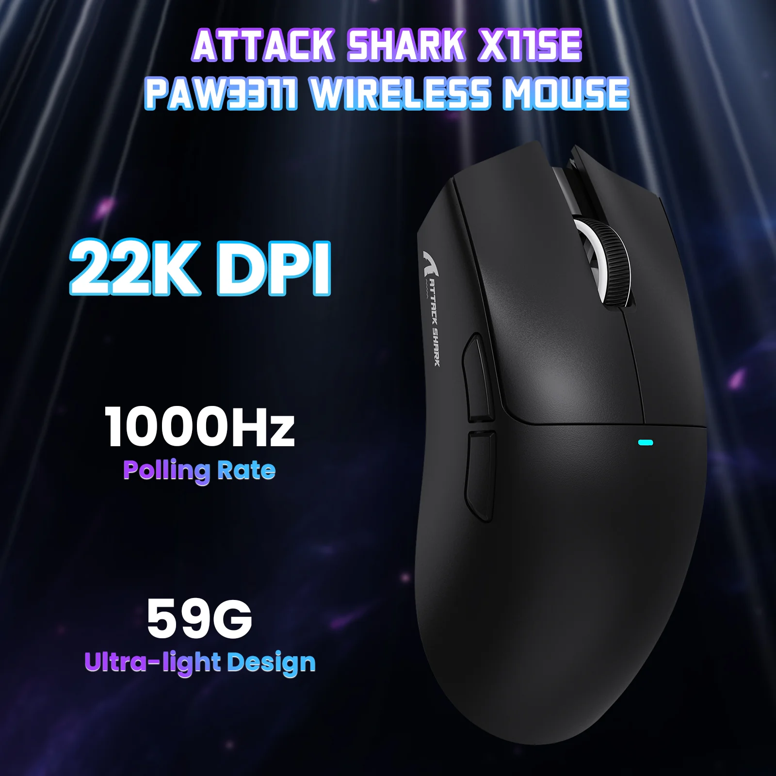 ATTACK SHARK X11SE Wireless Gaming Mouse 10 ATTACK SHARK X11SE Wireless Gaming Mouse