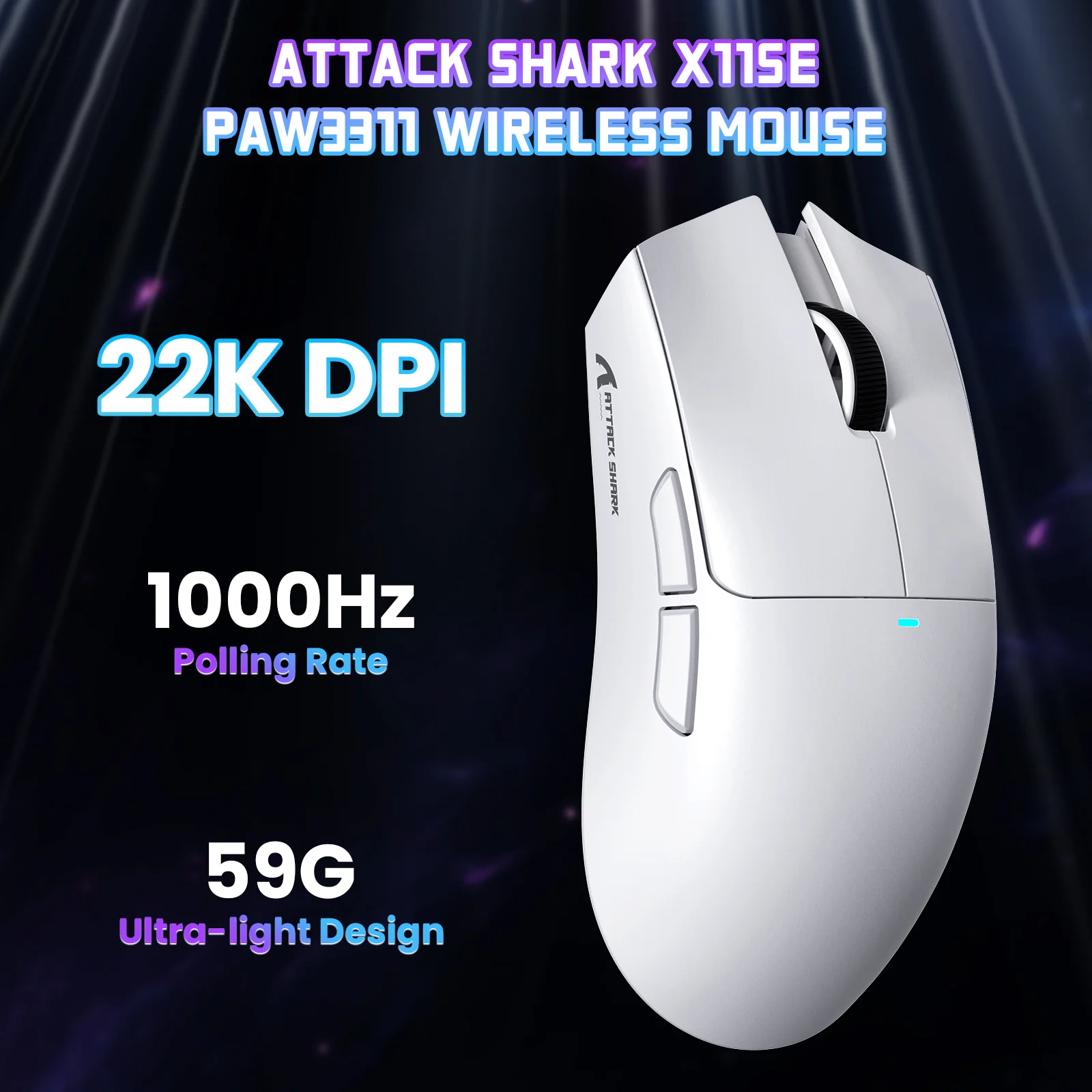 ATTACK SHARK X11SE Wireless Gaming Mouse