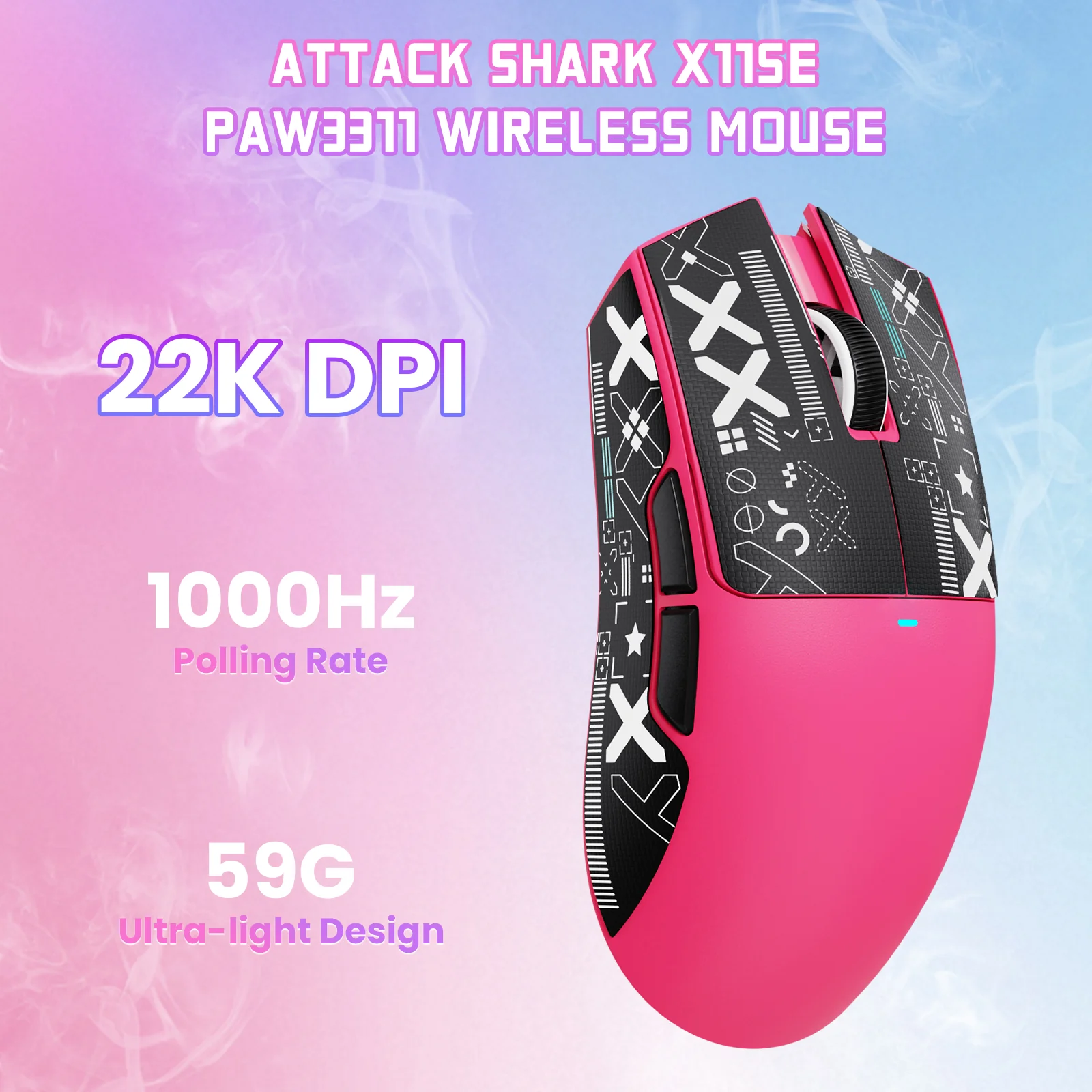 ATTACK SHARK X11SE Wireless Gaming Mouse 56 ATTACK SHARK X11SE Wireless Gaming Mouse
