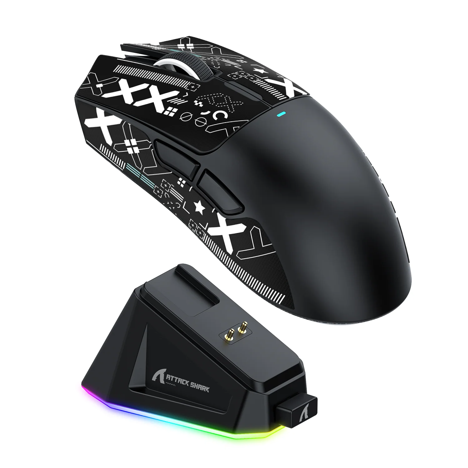 ATTACK SHARK X11 Wireless Gaming Mouse with Charging Dock 12 ATTACK SHARK X11 Wireless Gaming Mouse with Charging Dock