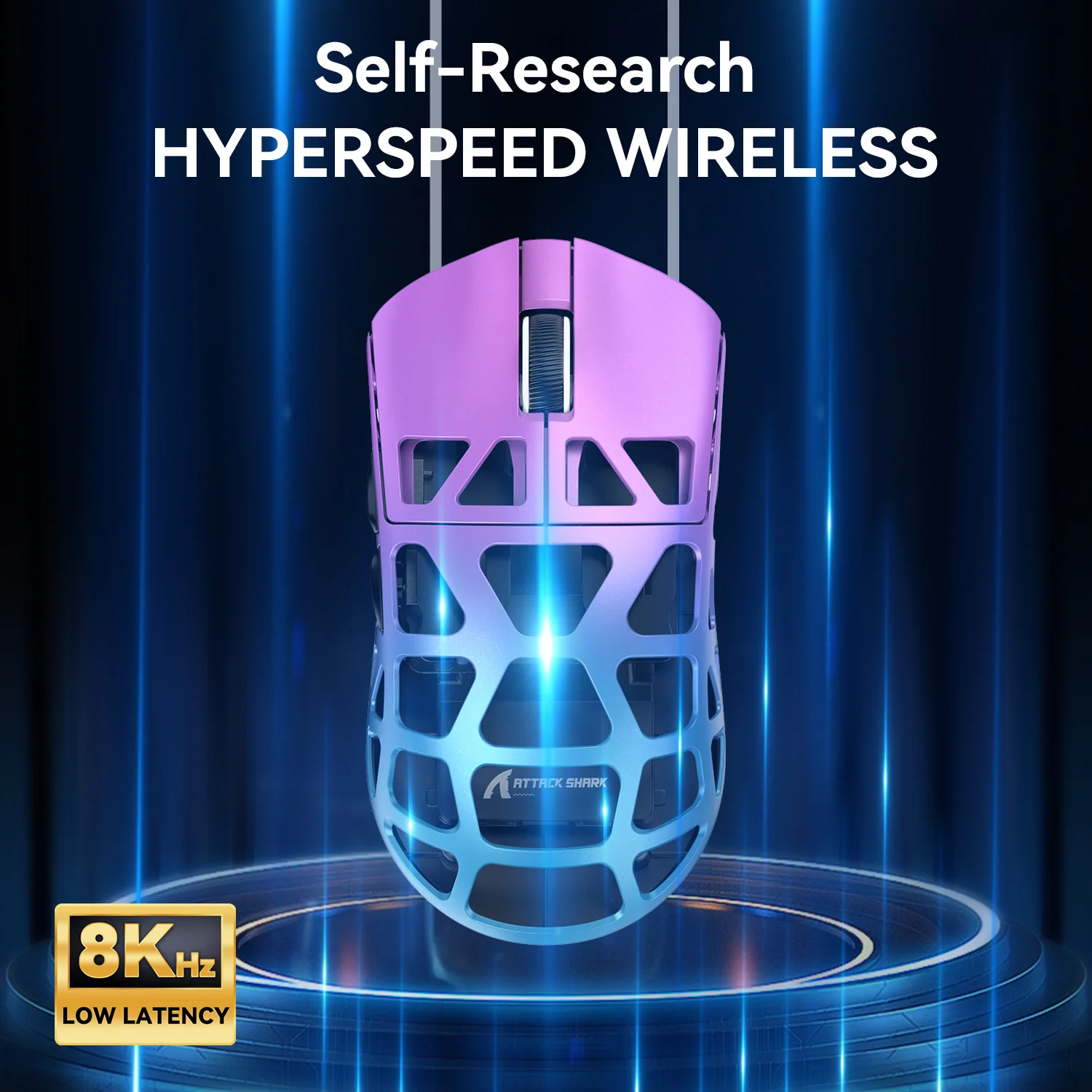 ATTACK SHARK R3 Magnesium Alloy Gaming Mouse 8K 4 ATTACK SHARK R3 Magnesium Alloy Gaming Mouse 8K