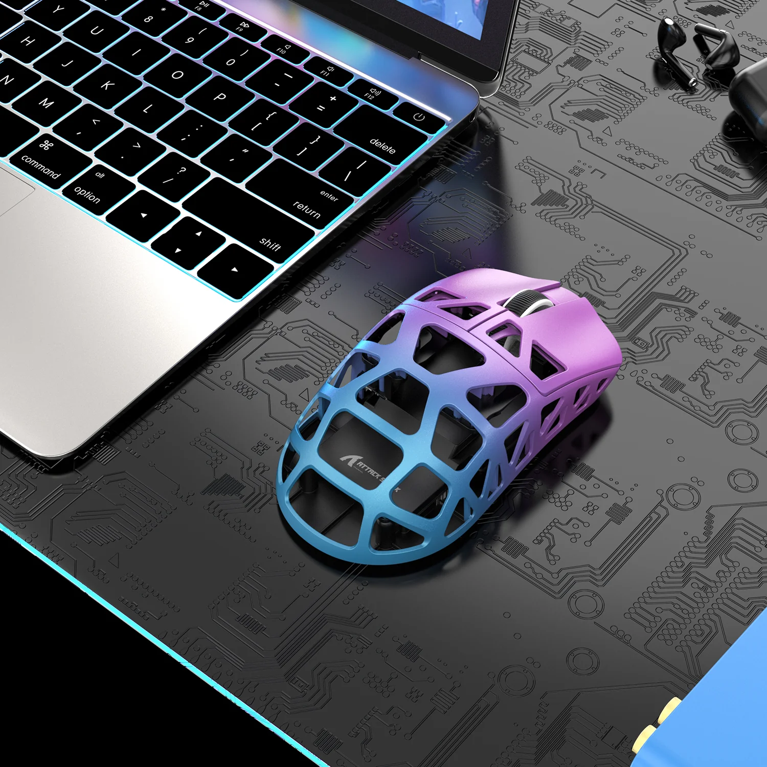 ATTACK SHARK R3 Magnesium Alloy Gaming Mouse 8K 7 ATTACK SHARK R3 Magnesium Alloy Gaming Mouse 8K