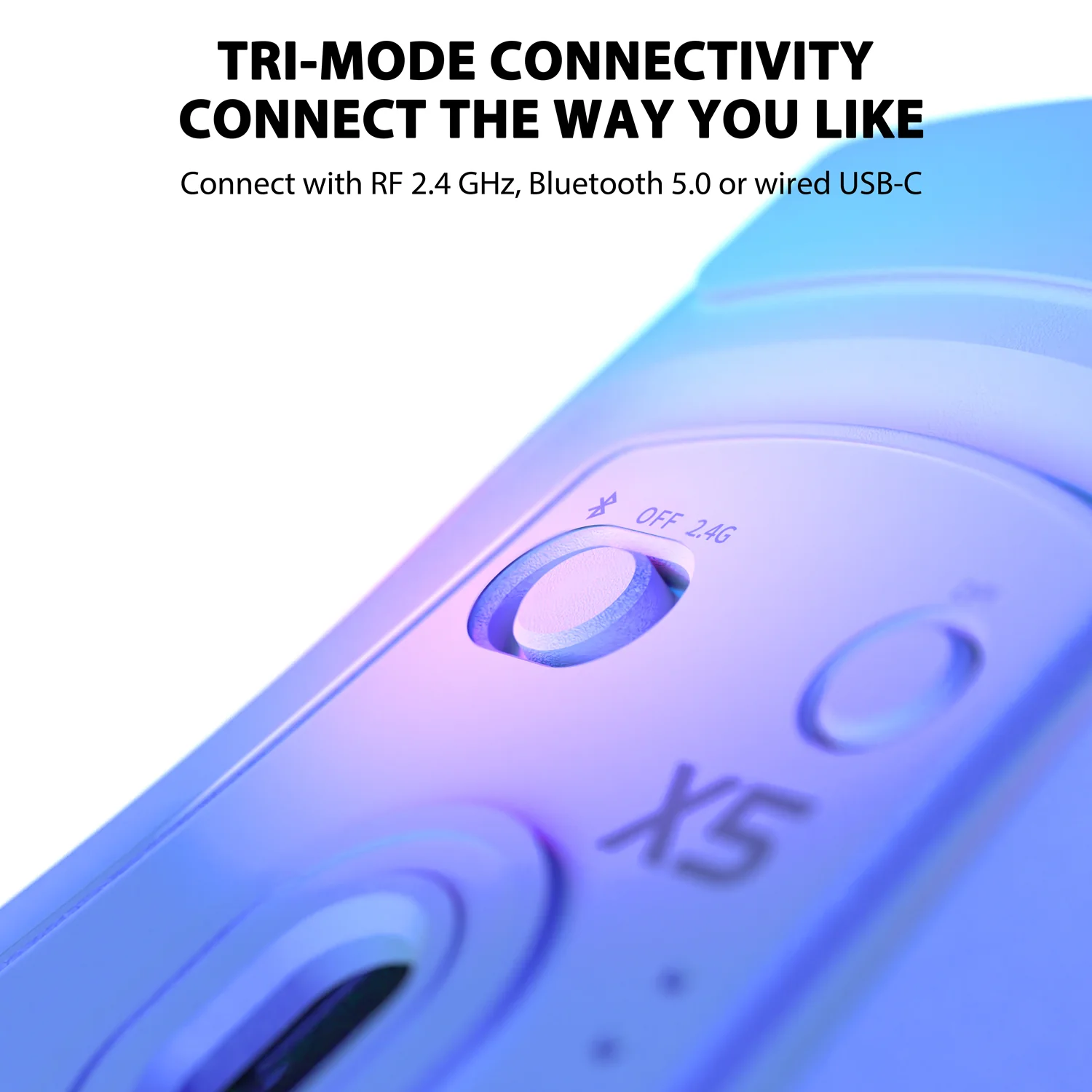 ATTACK SHARK X5 Wireless Gaming Mouse