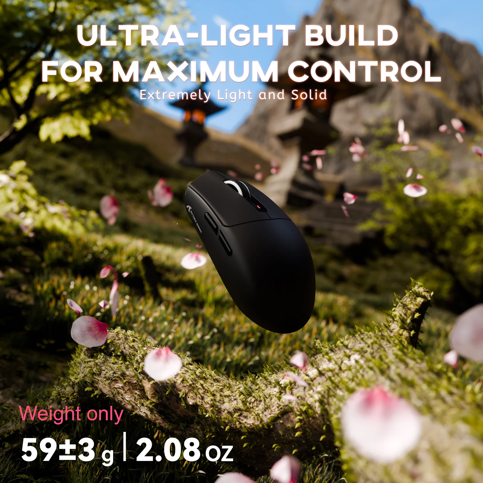 ATTACK SHARK G3 Tri-mode Wireless Gaming Mouse 25000 DPI Ultra Lightweight 21 ATTACK SHARK G3 Tri-mode Wireless Gaming Mouse 25000 DPI Ultra Lightweight