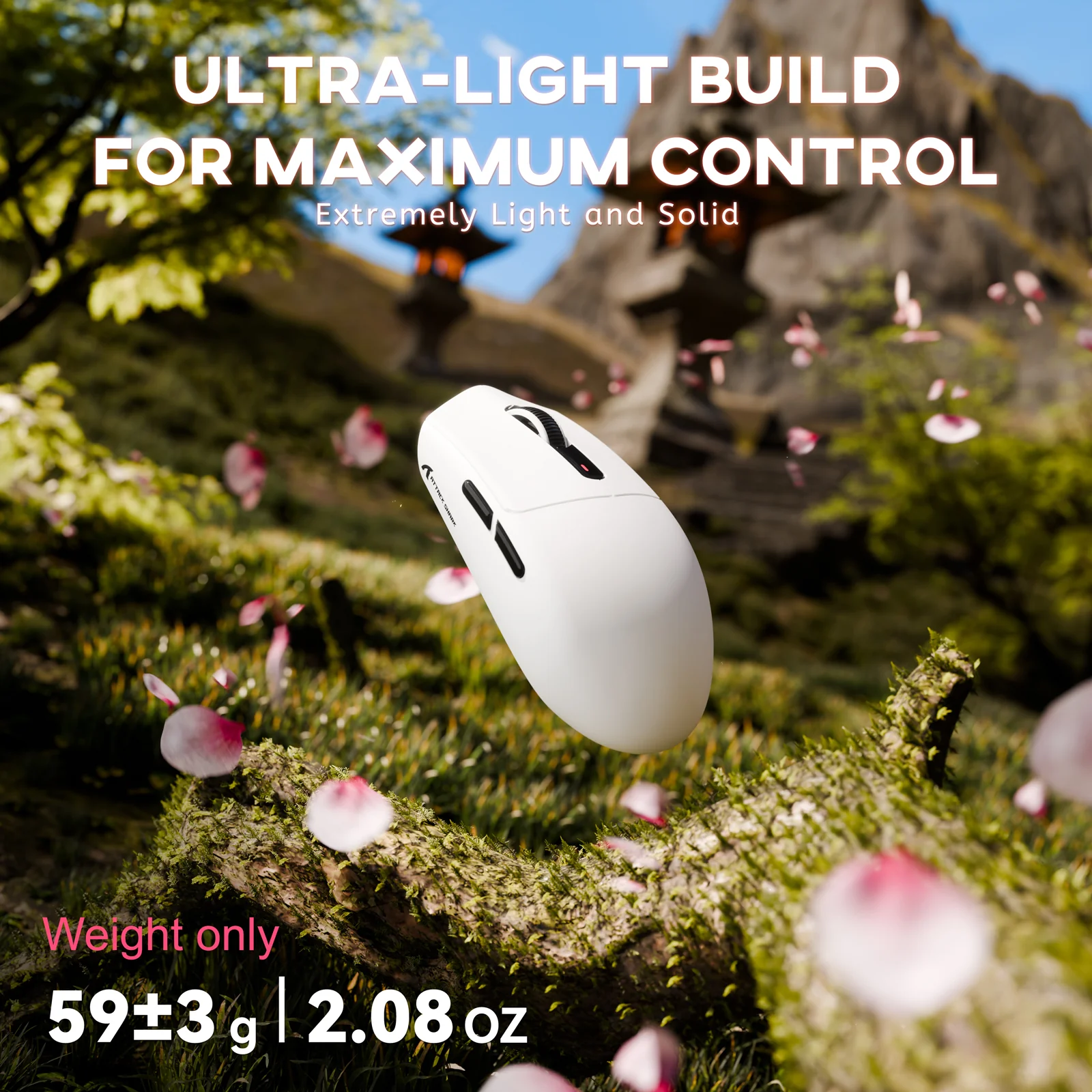 ATTACK SHARK G3 Tri-mode Wireless Gaming Mouse 25000 DPI Ultra Lightweight 3 ATTACK SHARK G3 Tri-mode Wireless Gaming Mouse 25000 DPI Ultra Lightweight