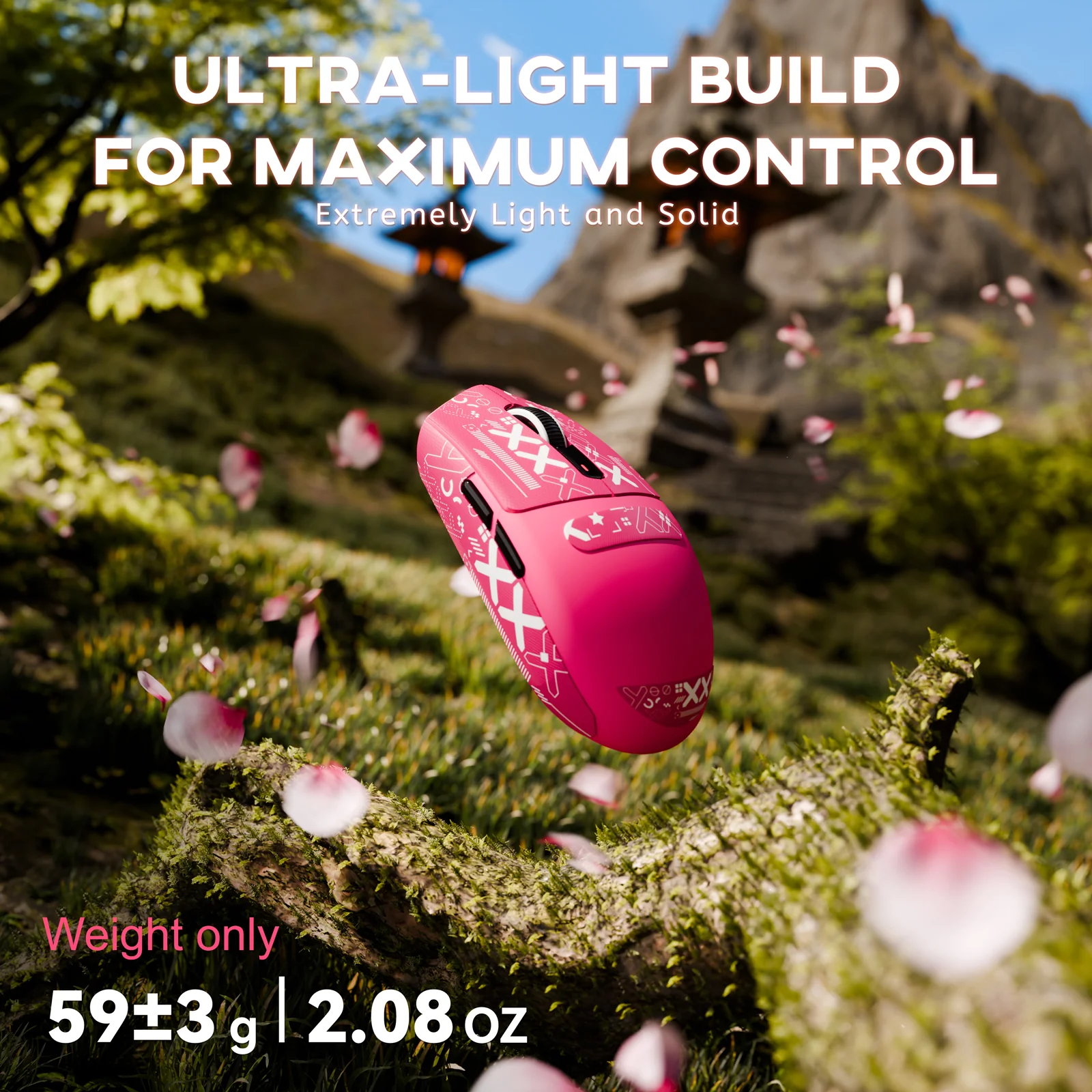 ATTACK SHARK G3 Tri-mode Wireless Gaming Mouse 25000 DPI Ultra Lightweight 48 ATTACK SHARK G3 Tri-mode Wireless Gaming Mouse 25000 DPI Ultra Lightweight