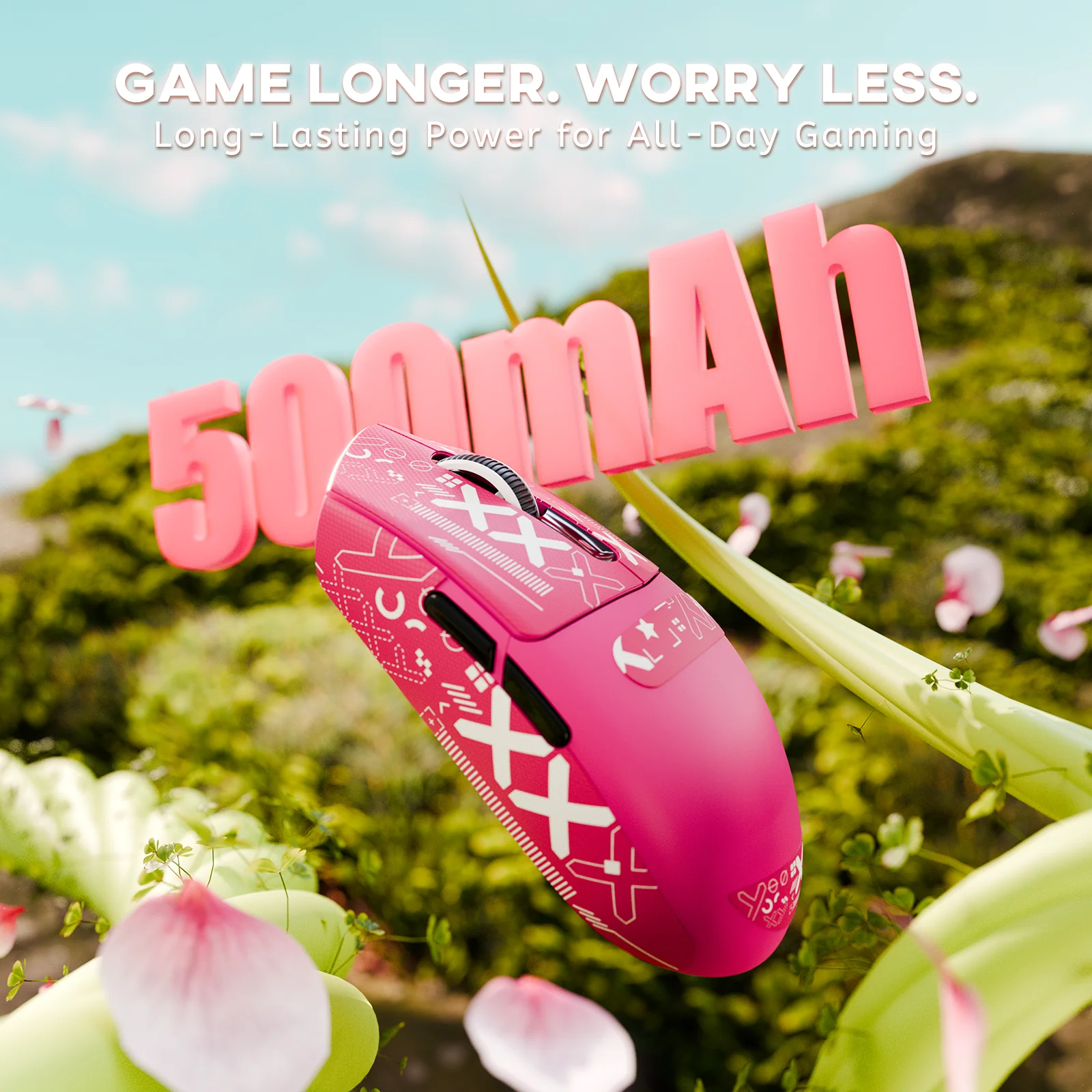 ATTACK SHARK G3 Tri-mode Wireless Gaming Mouse 25000 DPI Ultra Lightweight 50 ATTACK SHARK G3 Tri-mode Wireless Gaming Mouse 25000 DPI Ultra Lightweight