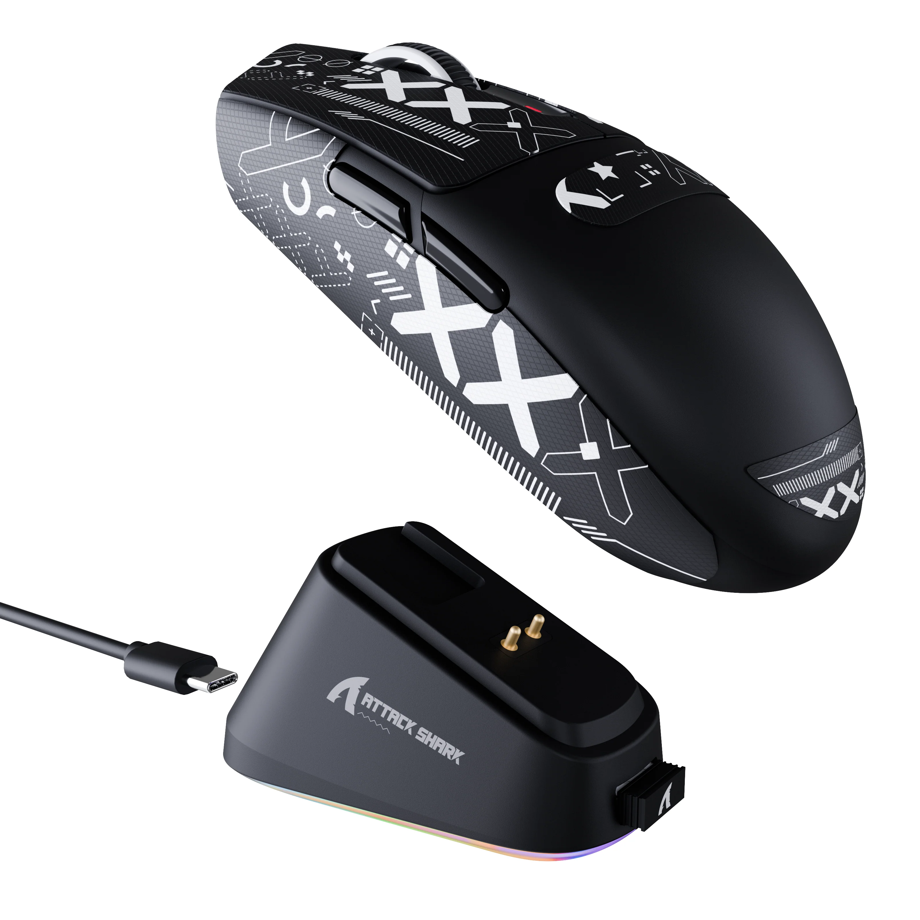 ATTACK SHARK G3PRO Tri-mode Wireless Gaming Mouse with Charge Dock 25000 DPI Ultra Lightweight 41 ATTACK SHARK G3PRO Tri-mode Wireless Gaming Mouse with Charge Dock 25000 DPI Ultra Lightweight