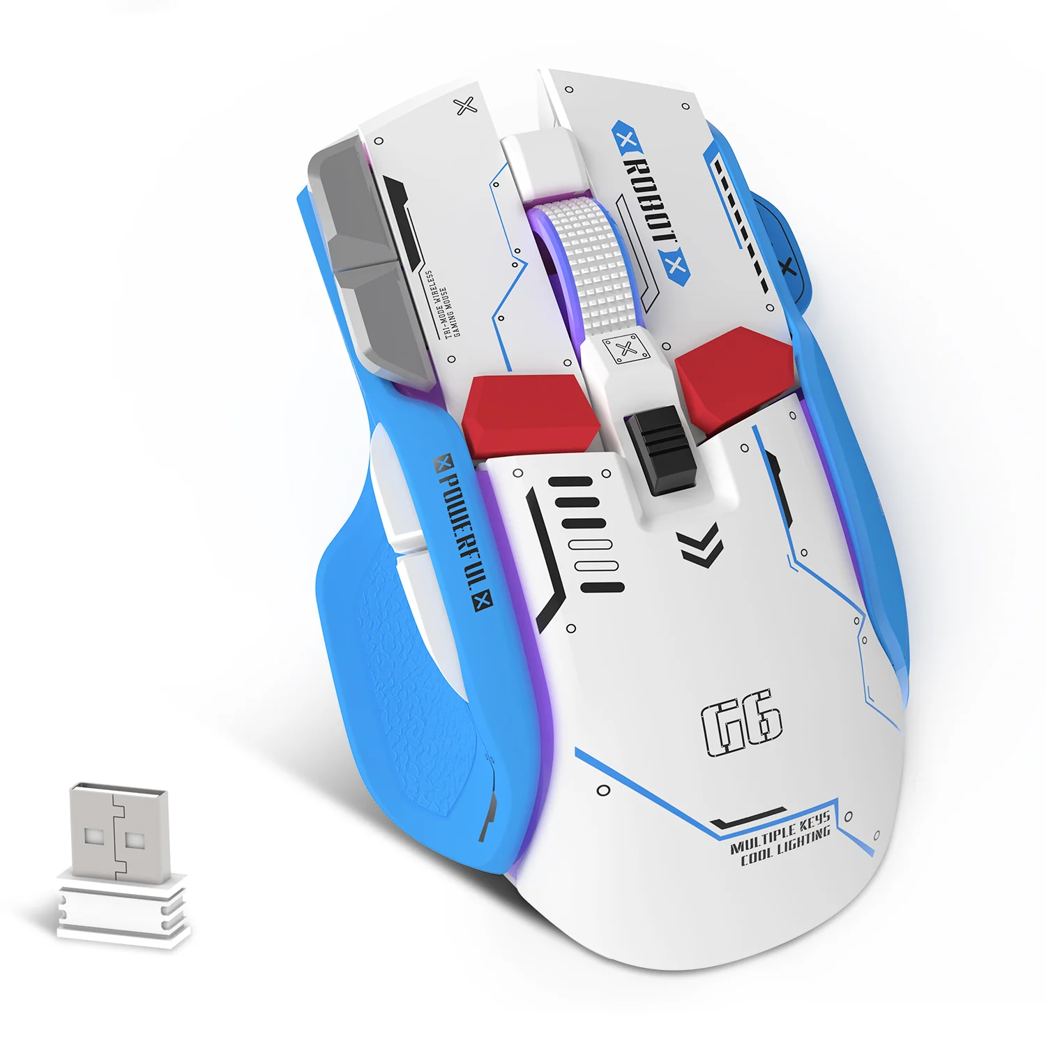 ATTACK SHARK G6 Tri-mode Gaming Mouse 23 ATTACK SHARK G6 Tri-mode Gaming Mouse