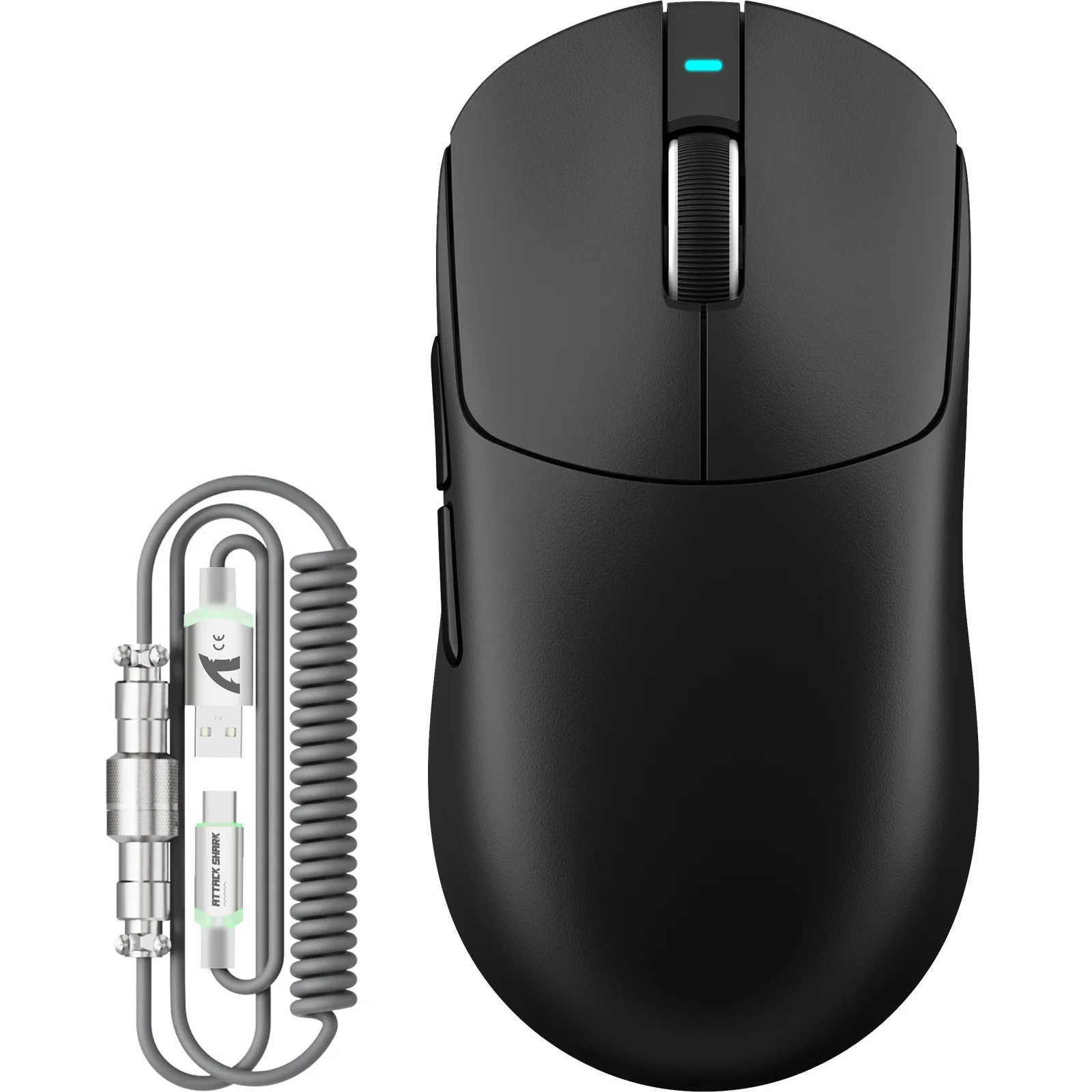 ATTACK SHARK X8PLUS Tri-mode Wireless Gaming Mouse With C06 ULTRA Cable