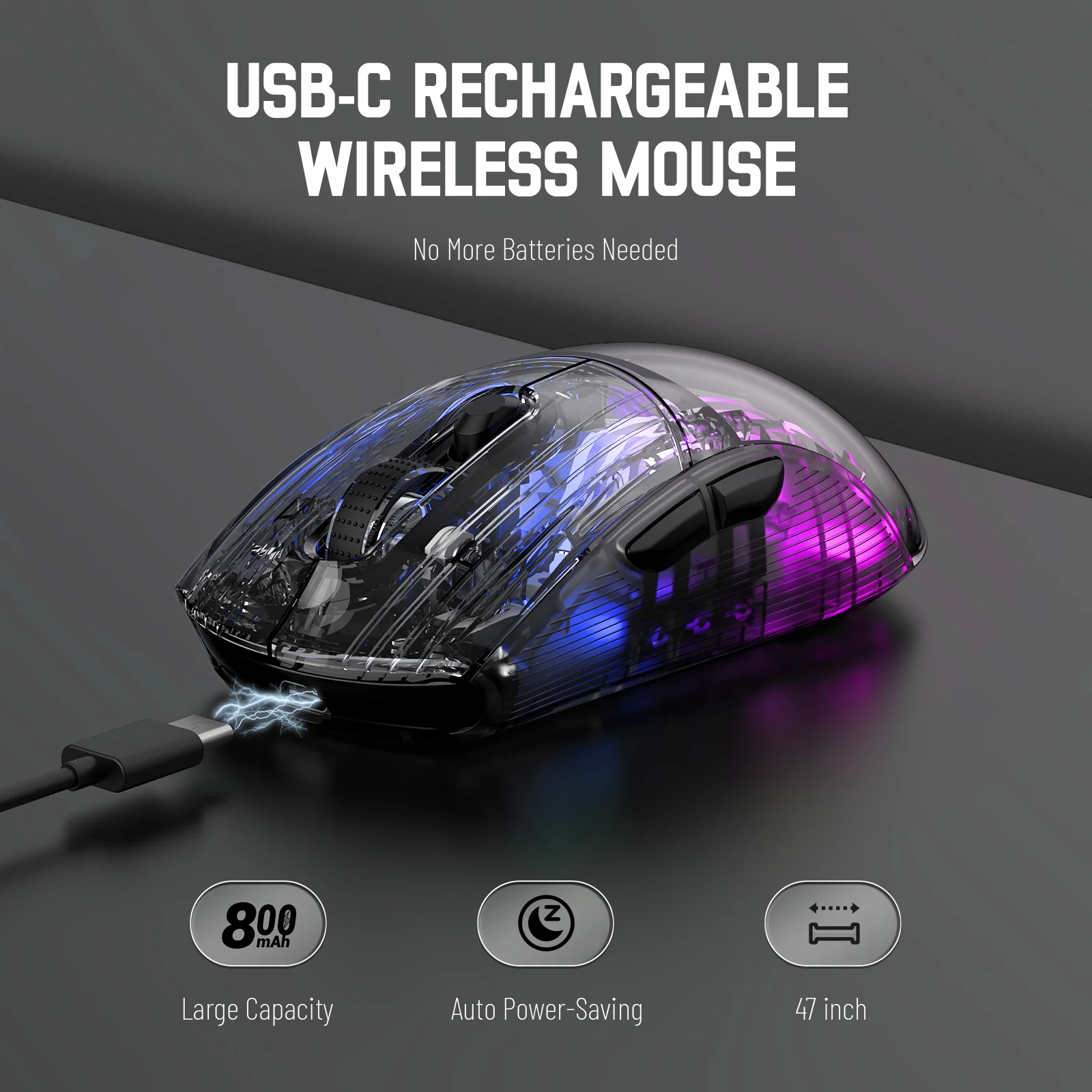 ATTACK SHARK X2 Wireless Gaming Mouse 15 ATTACK SHARK X2 Wireless Gaming Mouse