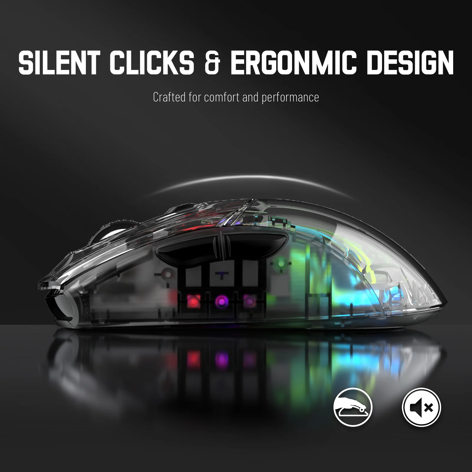 ATTACK SHARK X2 Wireless Gaming Mouse 17 ATTACK SHARK X2 Wireless Gaming Mouse