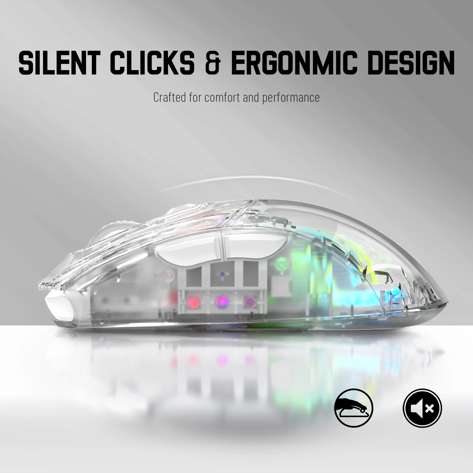 ATTACK SHARK X2 Wireless Gaming Mouse 8 ATTACK SHARK X2 Wireless Gaming Mouse