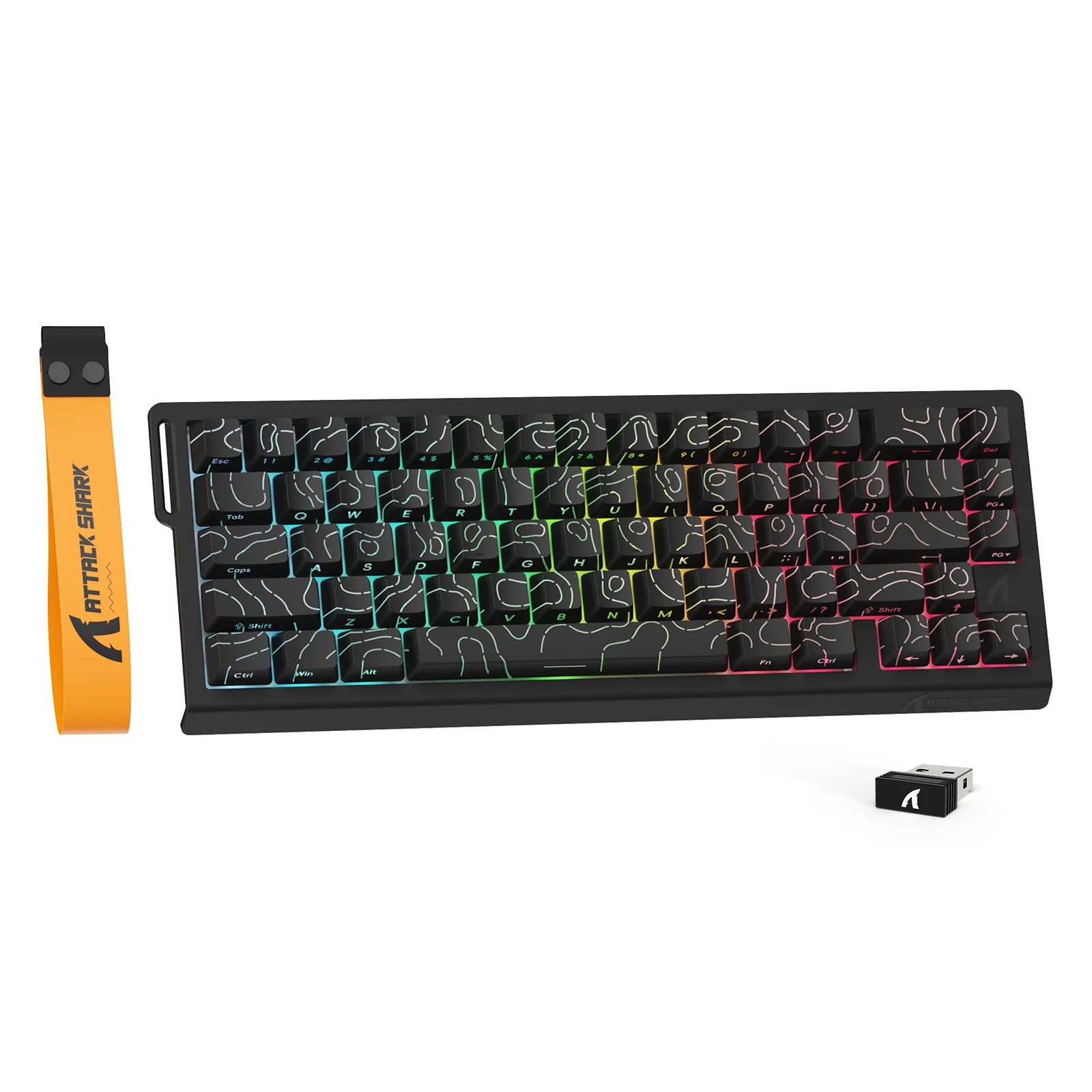 ATTACK SHARK X68PRO HE Wireless Rapid Trigger Keyboard Magnetic Switch 10 ATTACK SHARK X68PRO HE Wireless Rapid Trigger Keyboard Magnetic Switch
